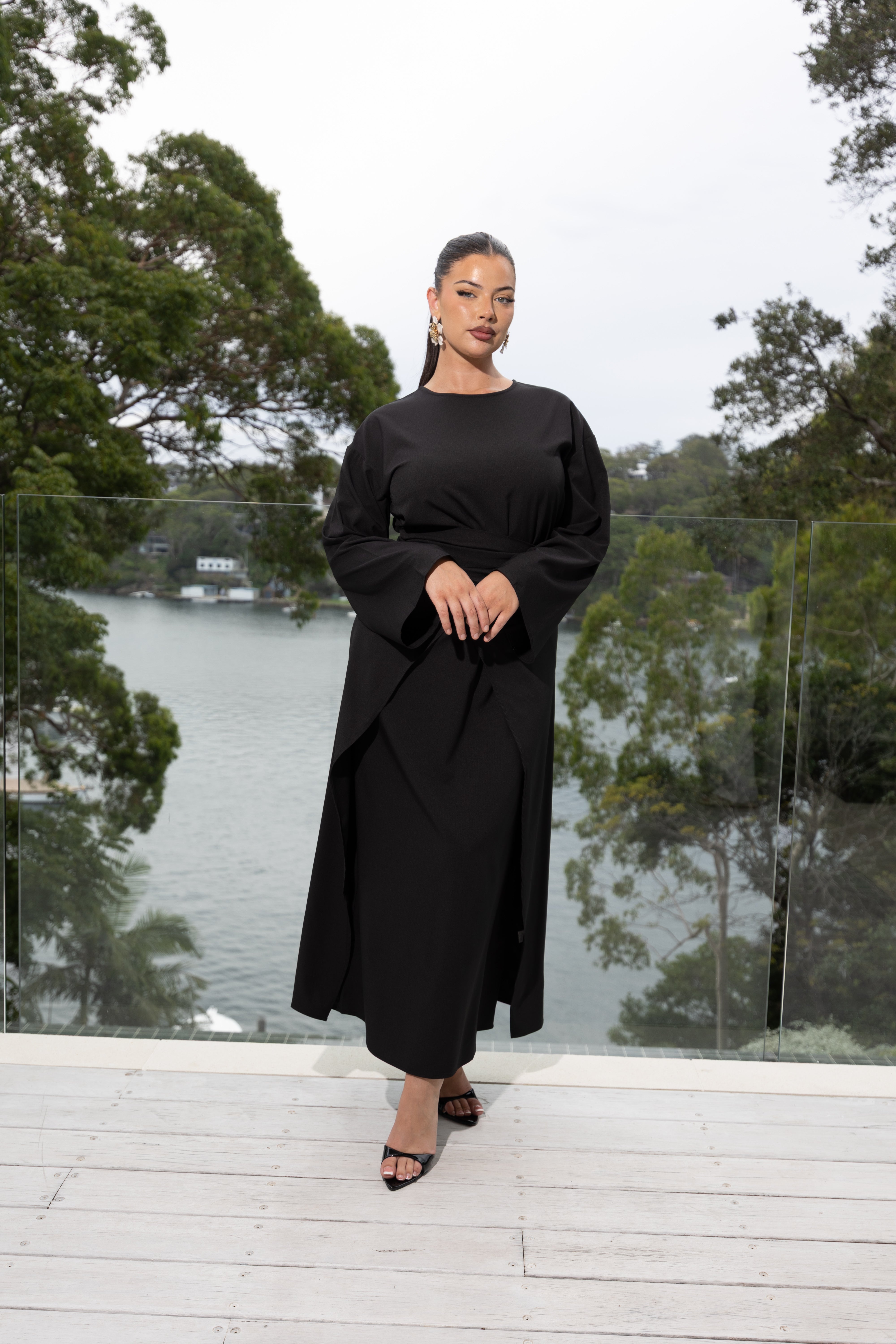 Elaf Abaya Wrap Dress