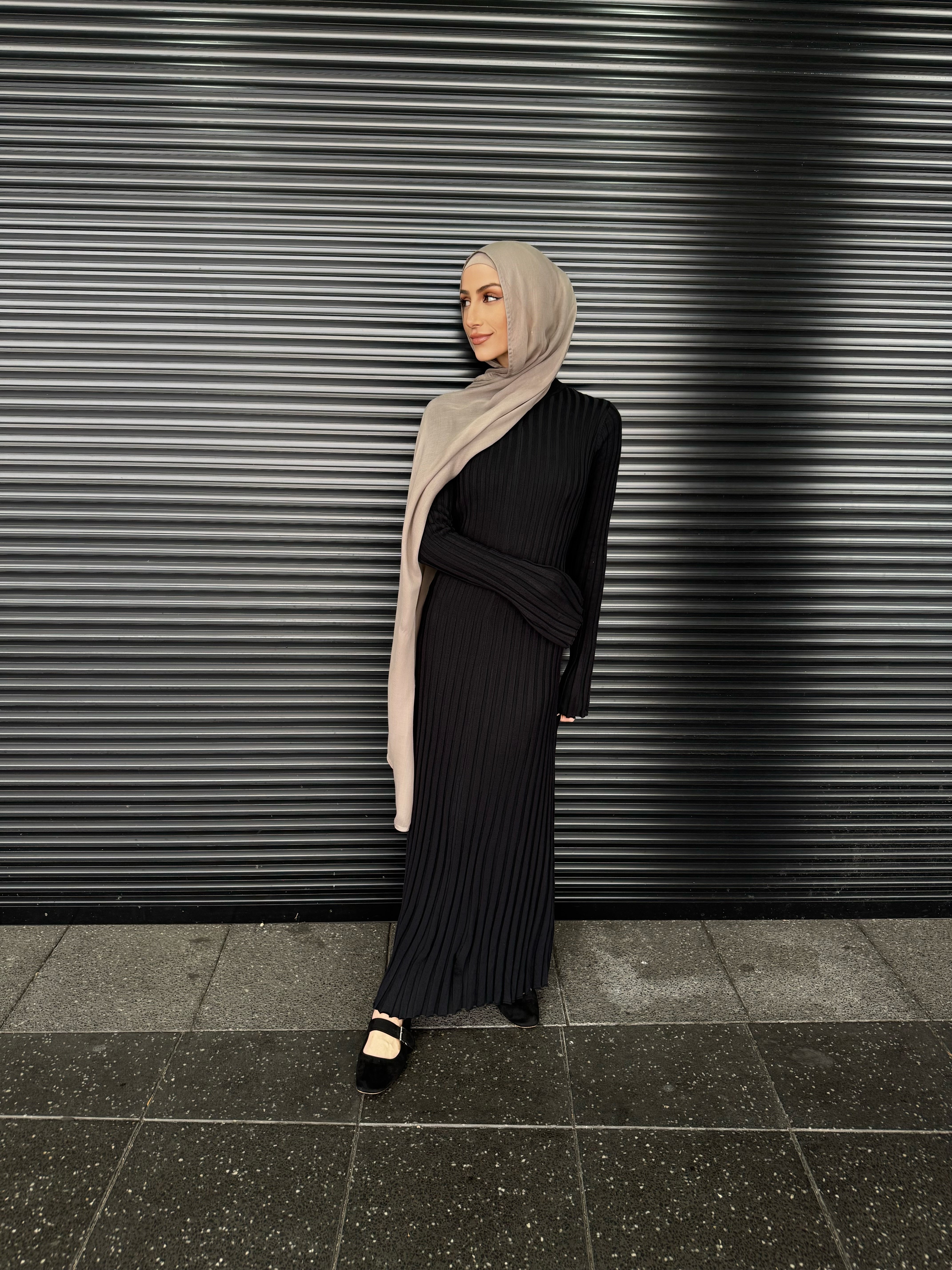 Riri Ribbed Knit Dress