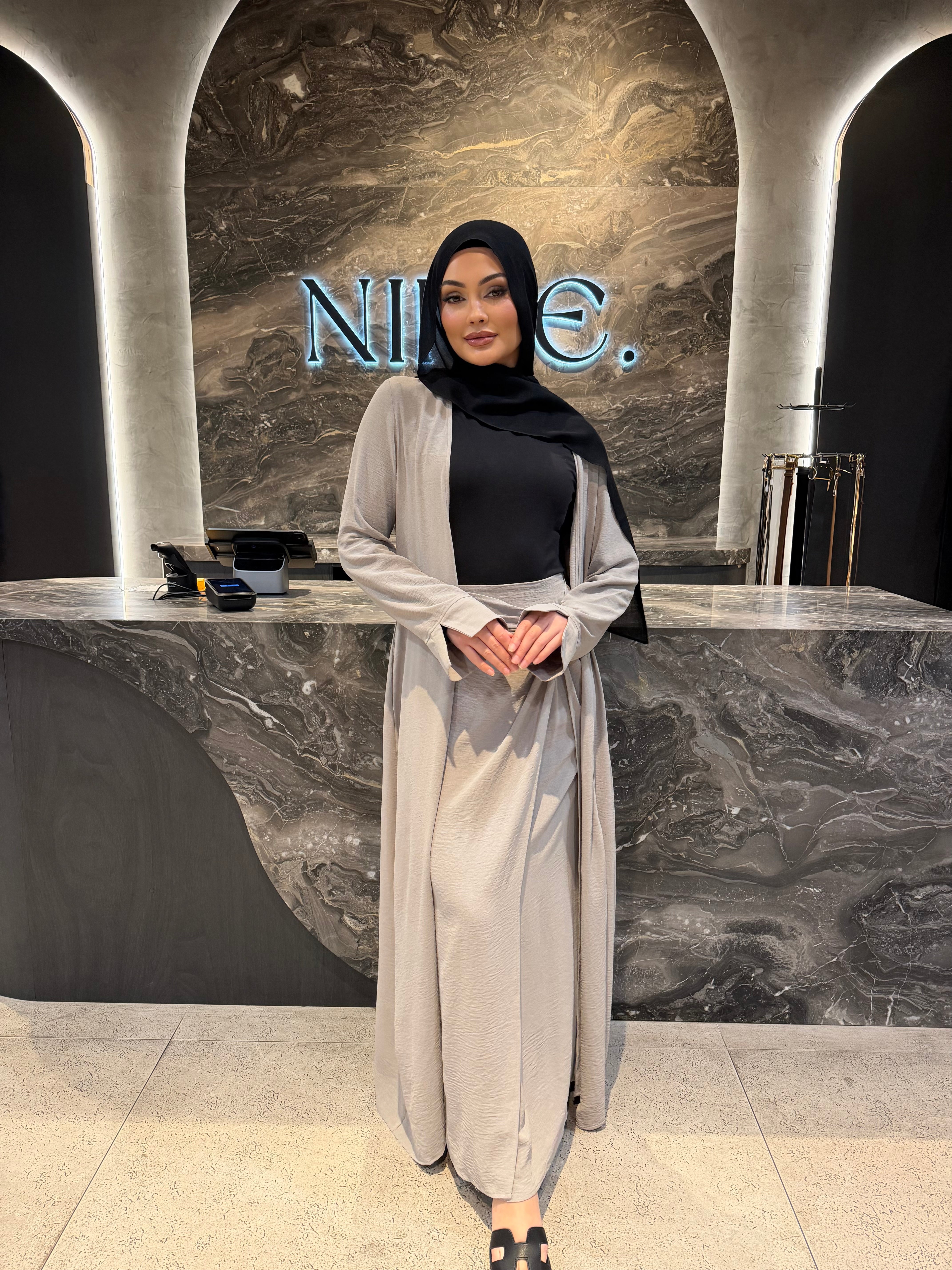Sierah skirt and abaya set