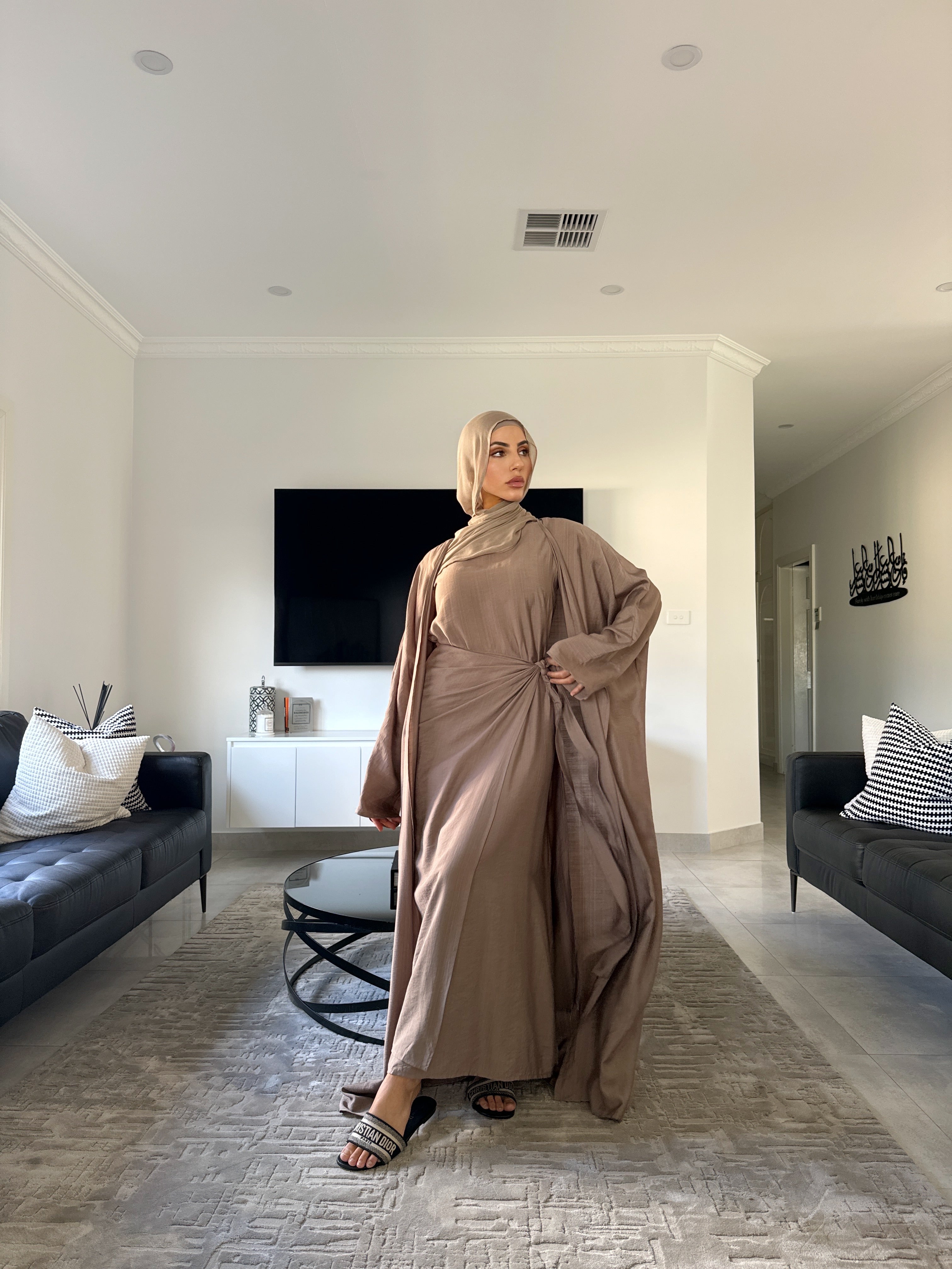 Dunya 3 piece abaya set