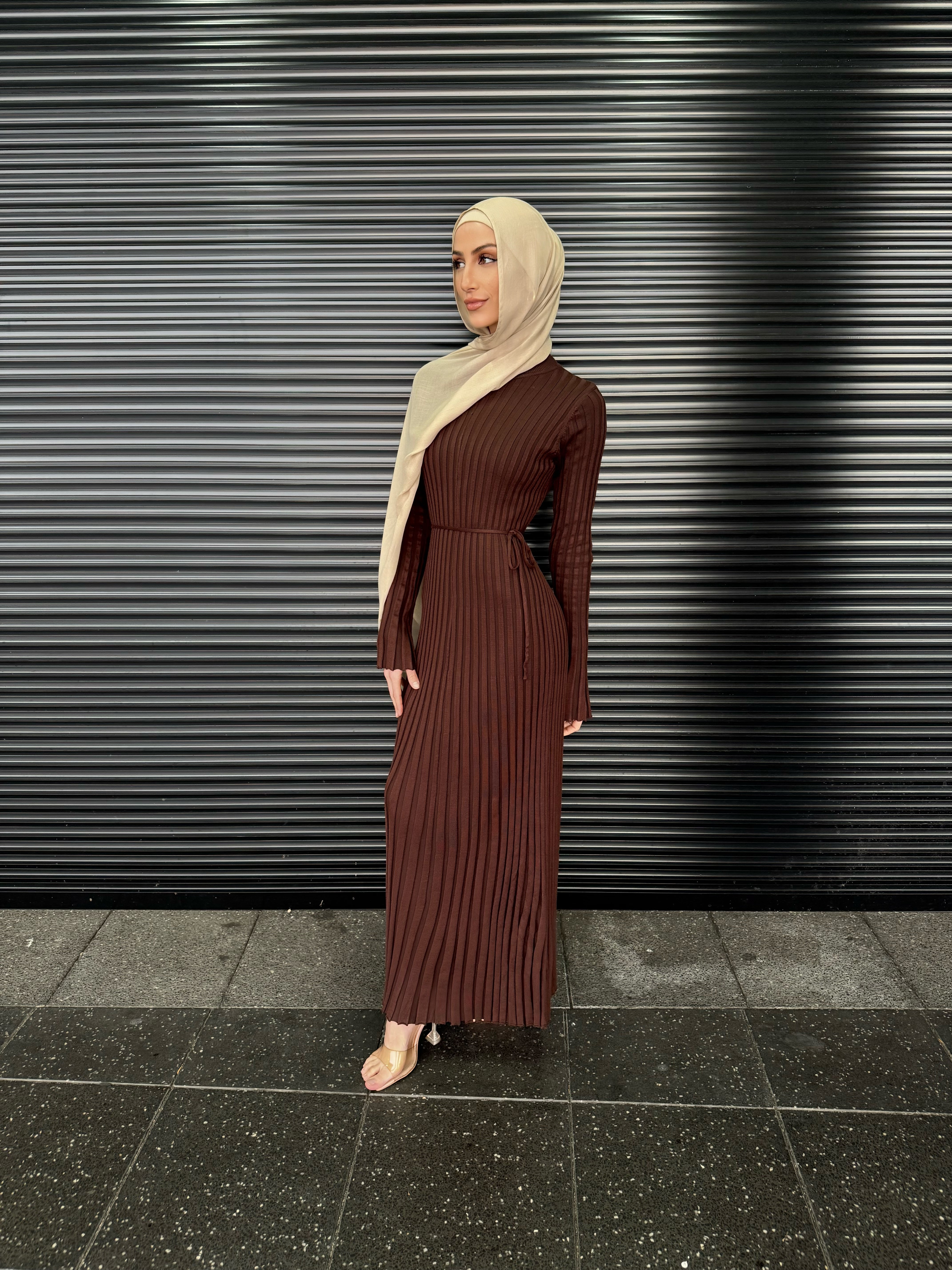 Riri Ribbed Knit Dress
