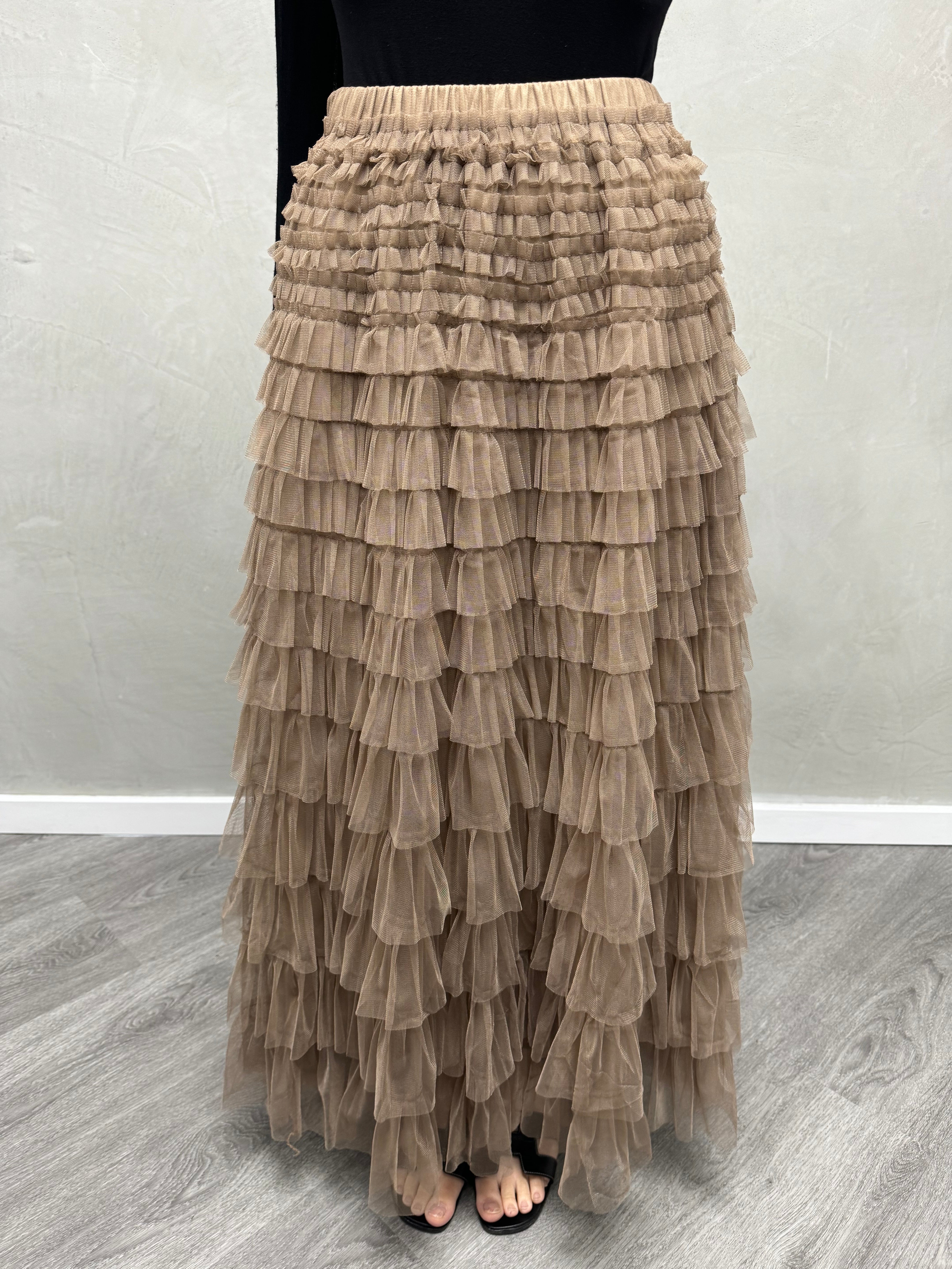 Armani Ruffle Skirt