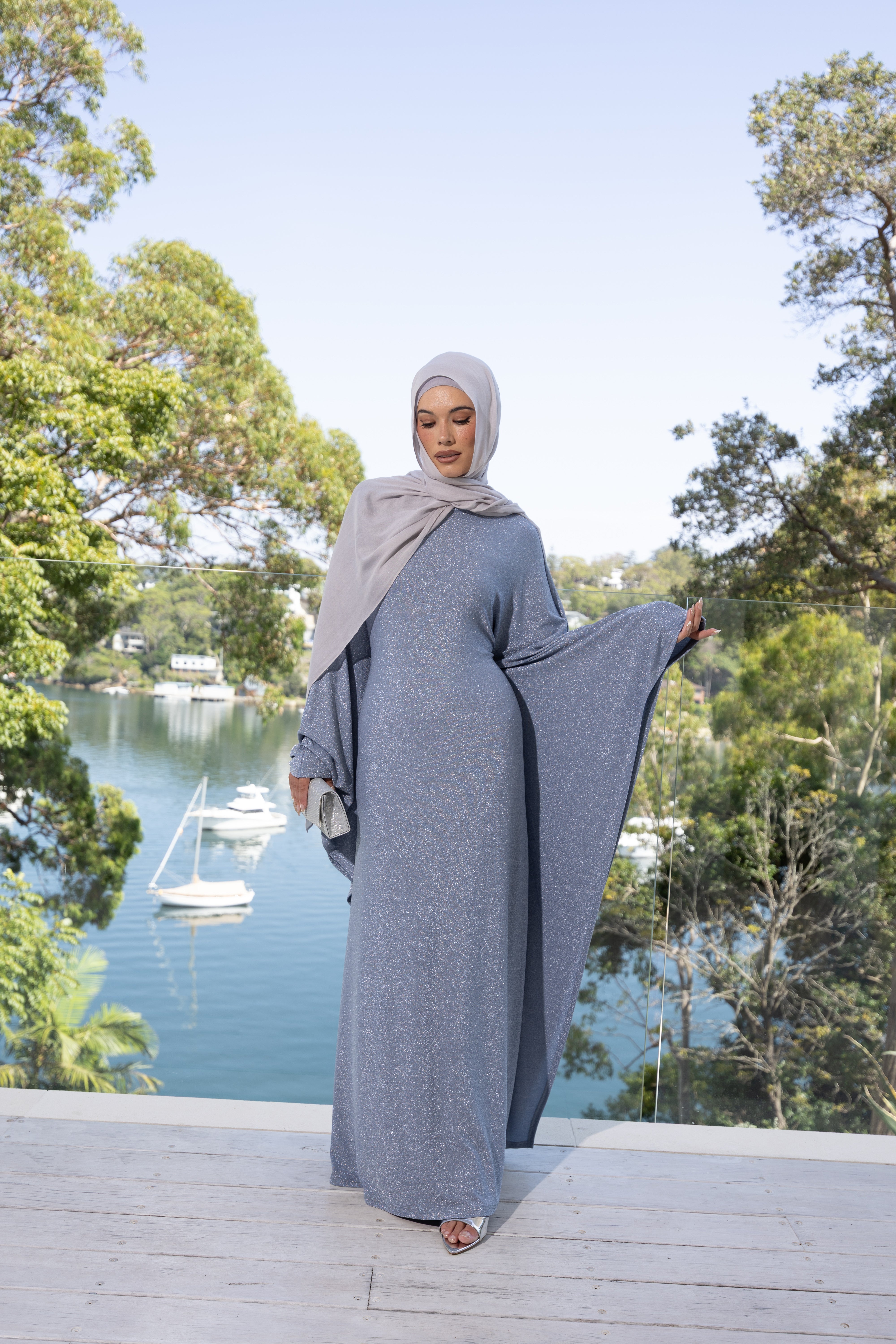 Bushra Butterfly Abaya