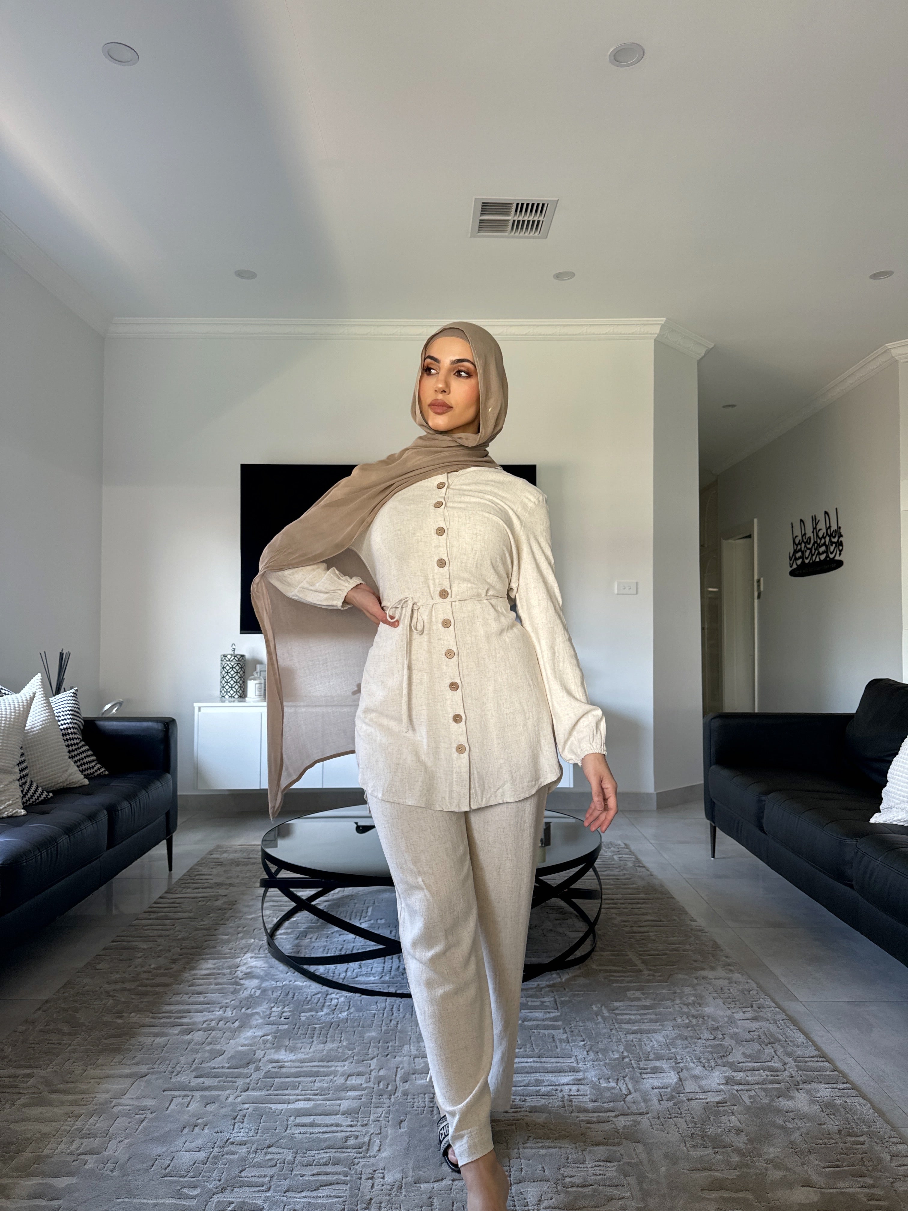 Leena linen set