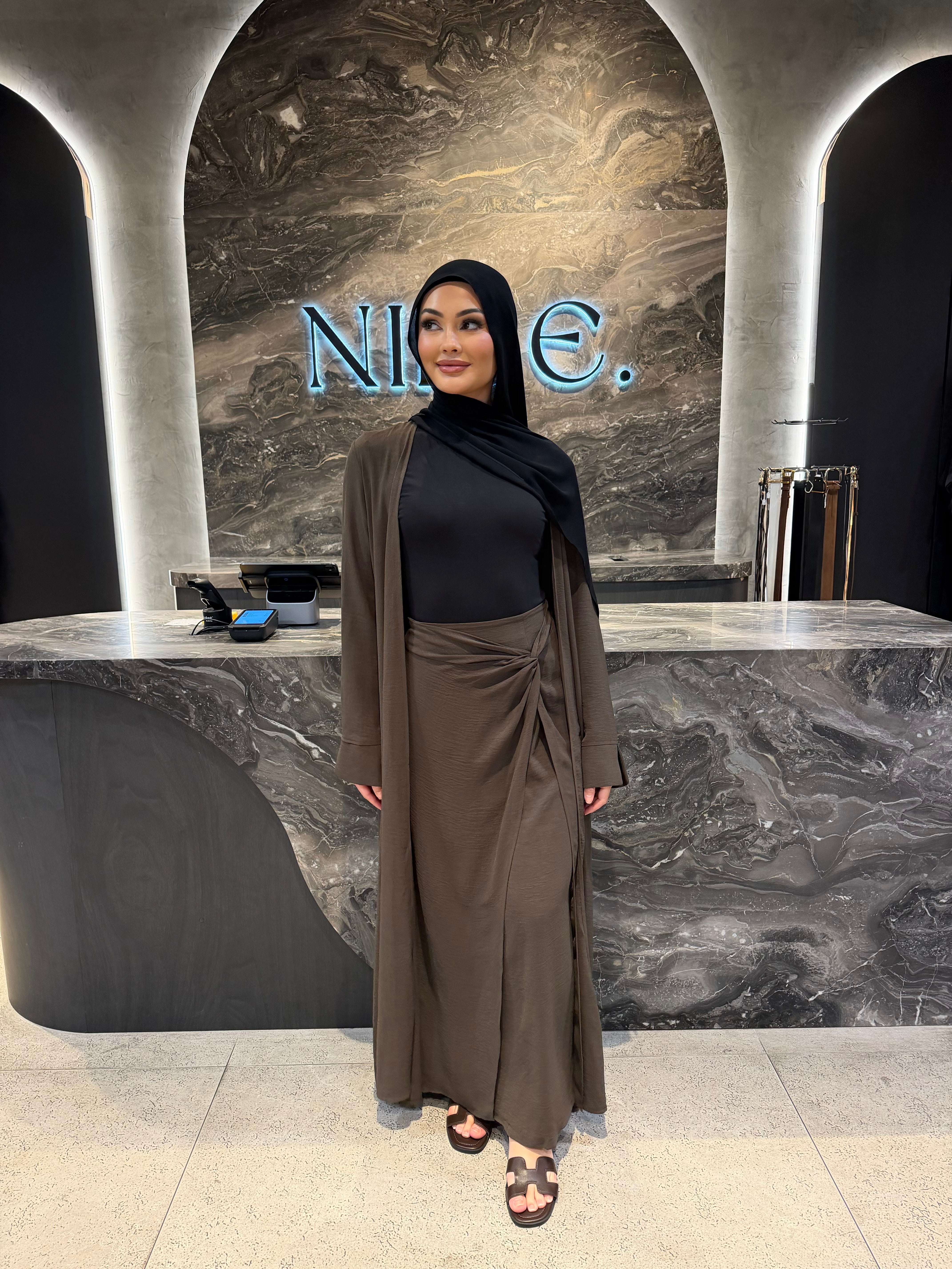 Sierah skirt and abaya set