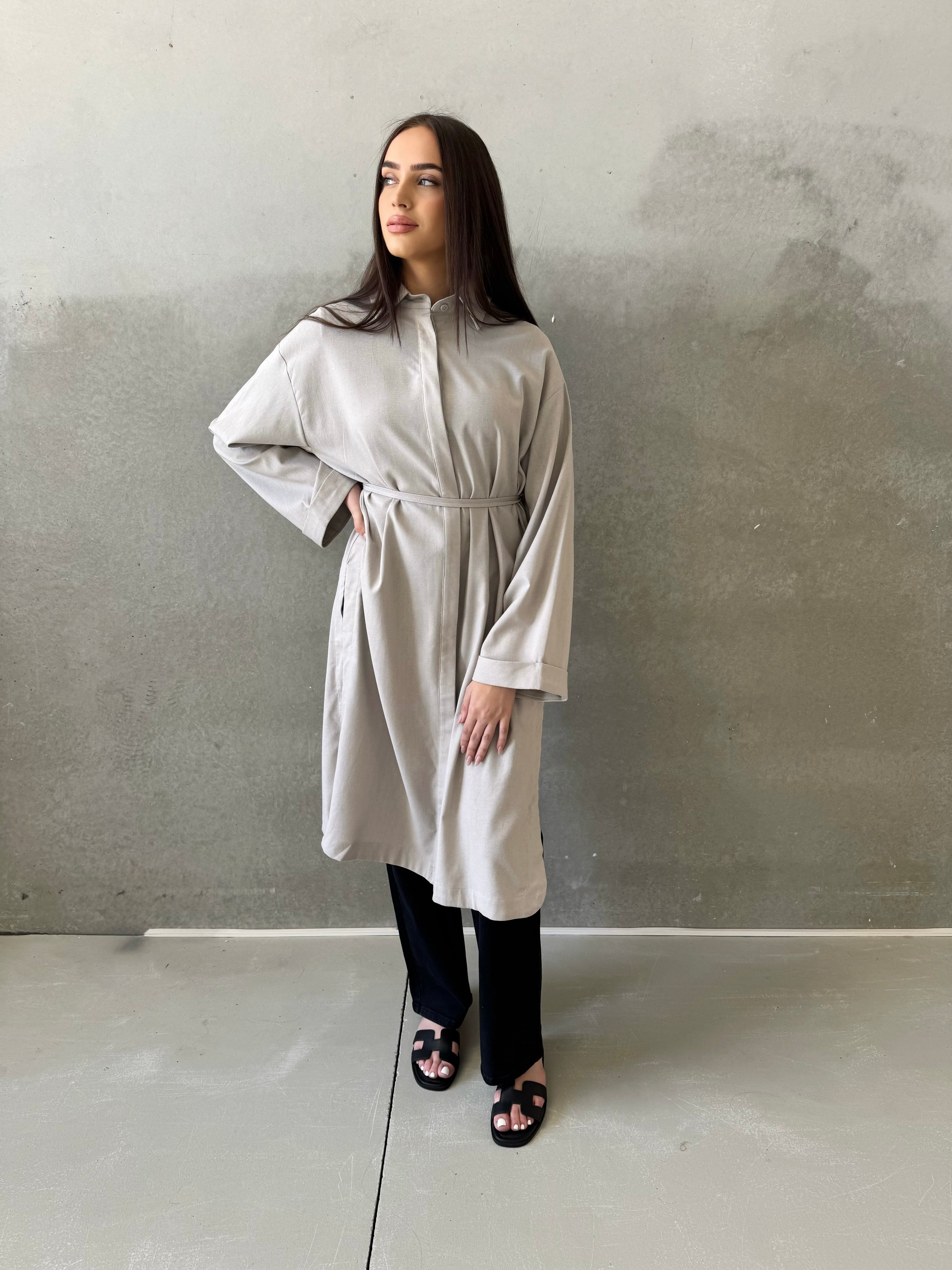 Neri oversized Linen Shirt