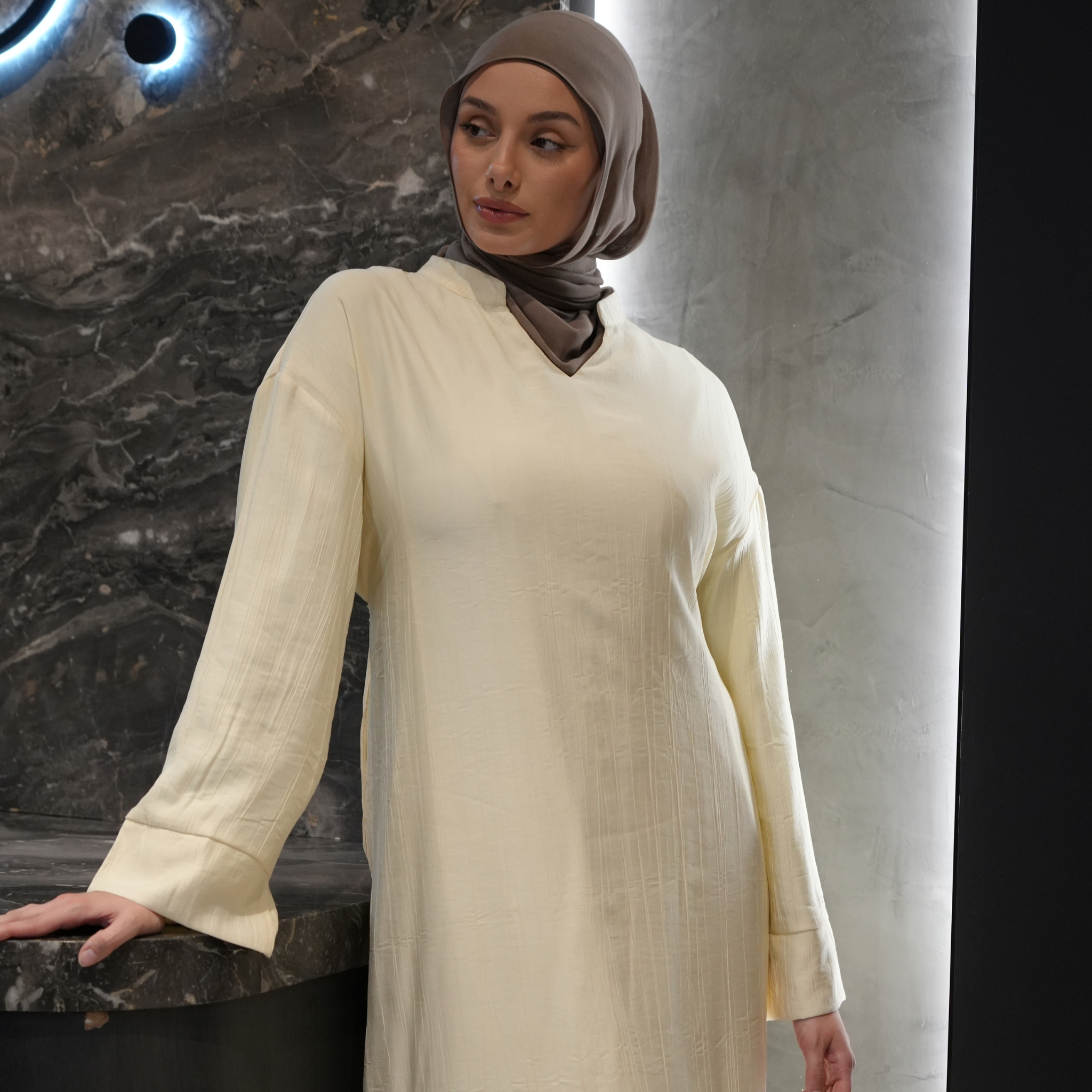 Lamia Abaya Dress
