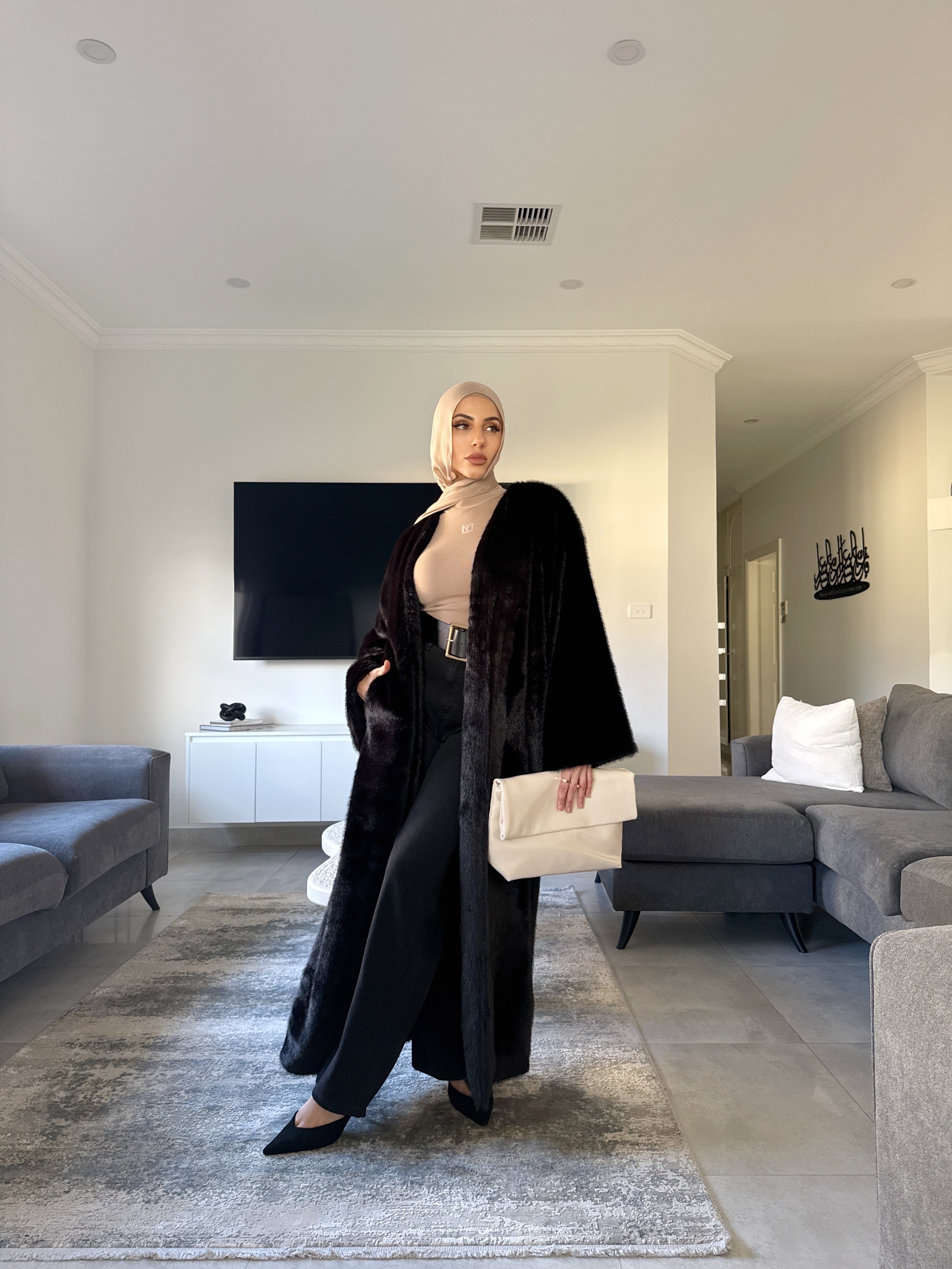 Tara luxe maxi coat