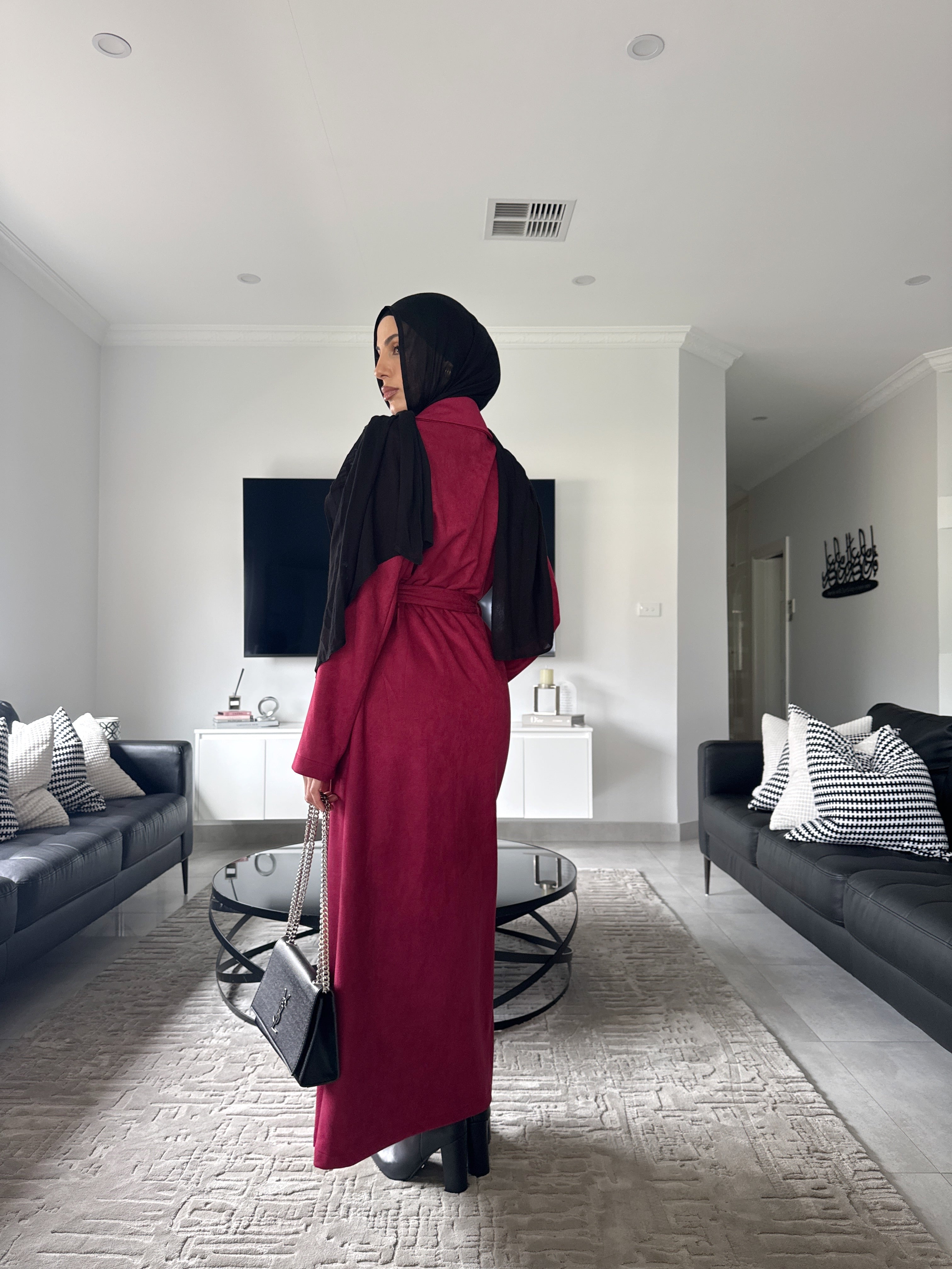 Selena Suede coat
