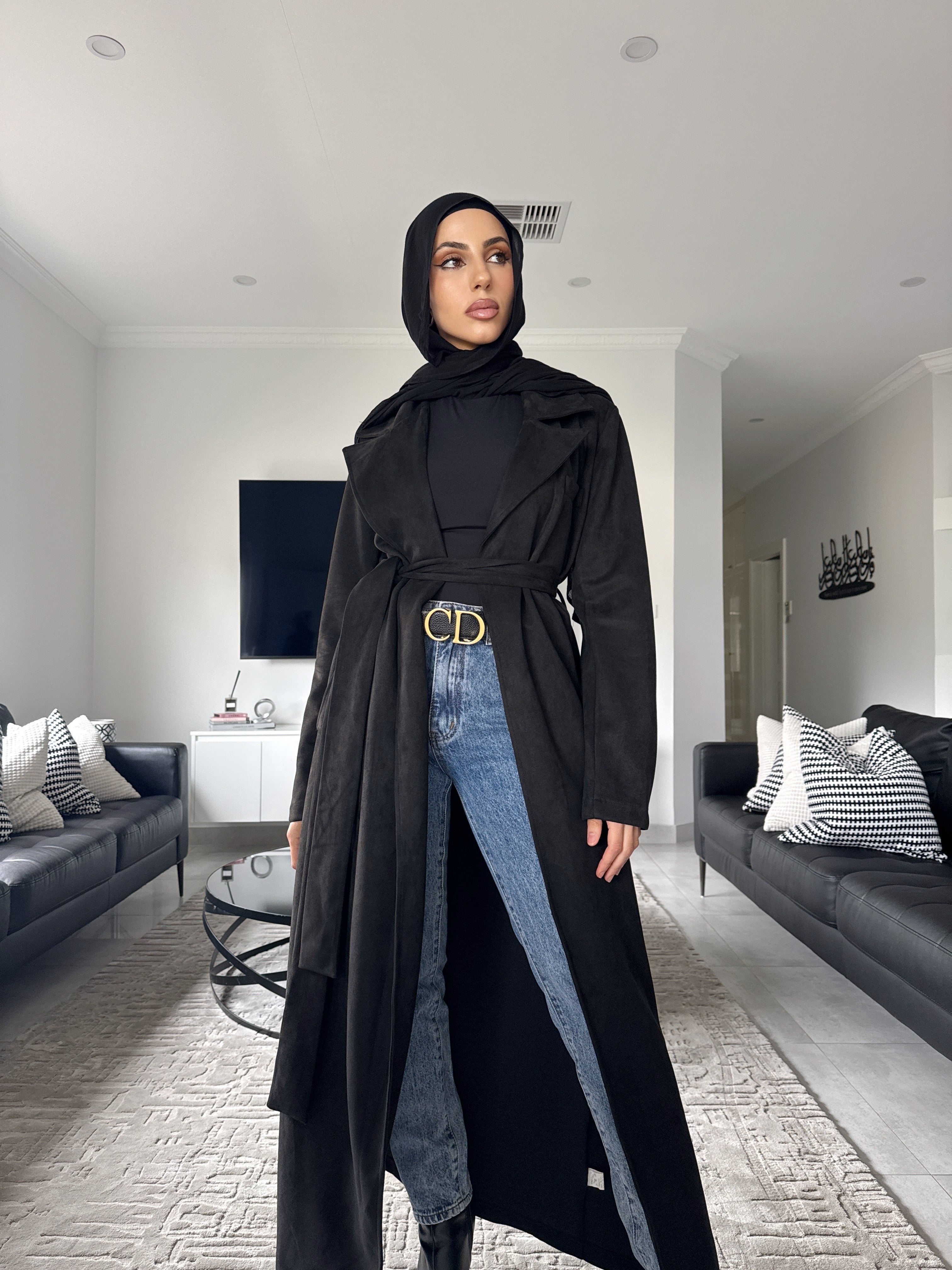 Selena Suede coat