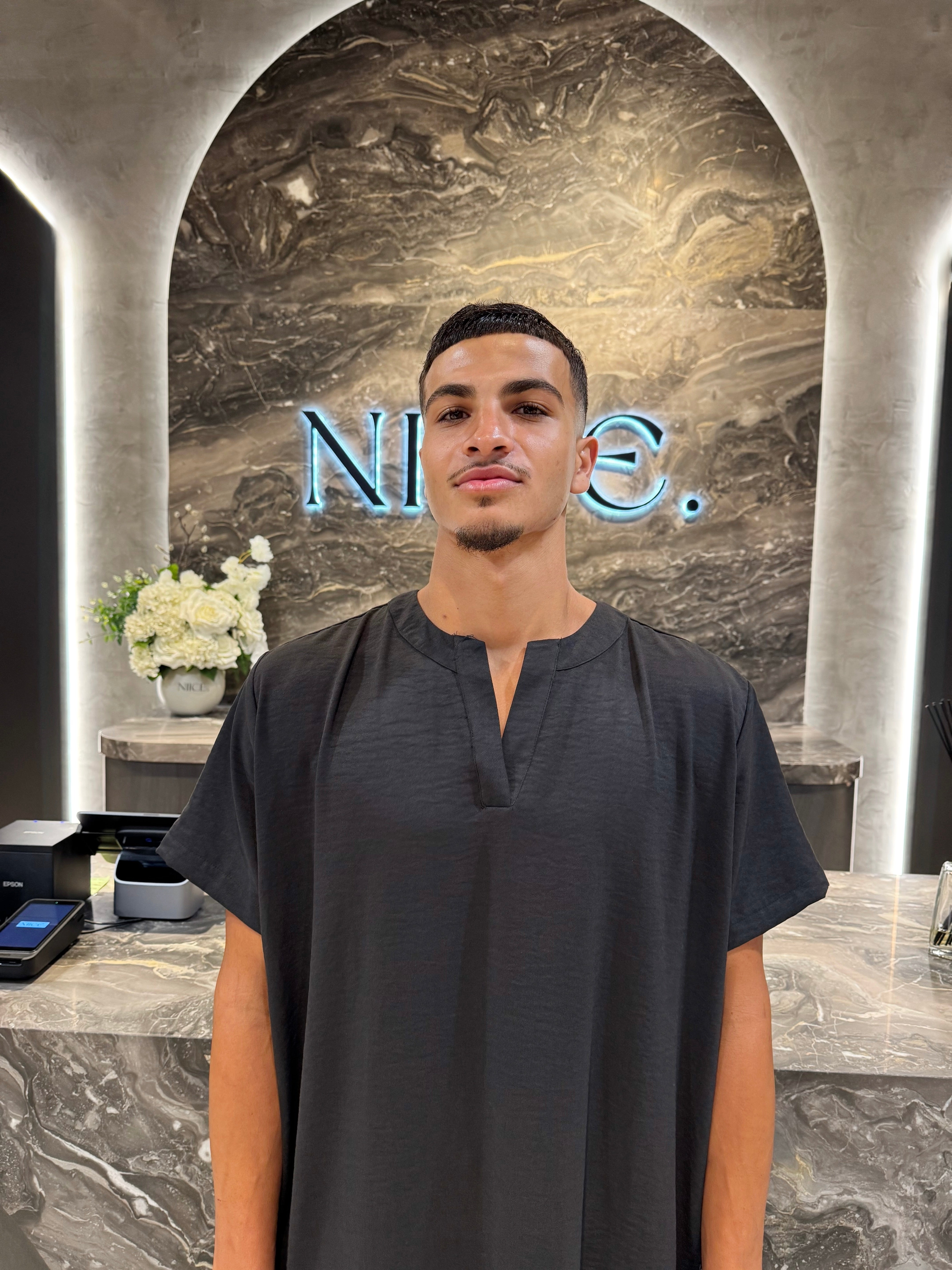 Men's Short Sleeve Abaya