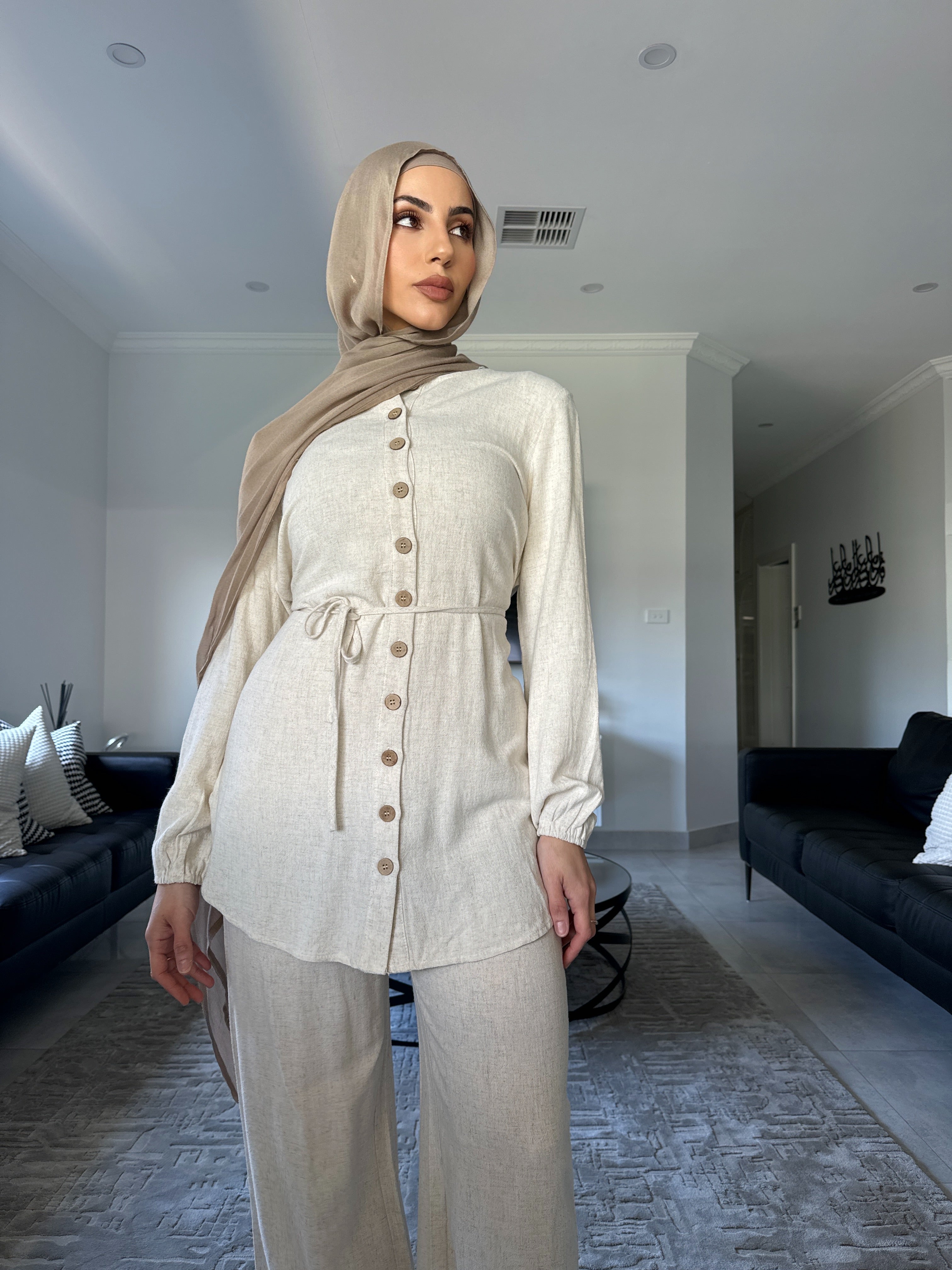 Leena linen set