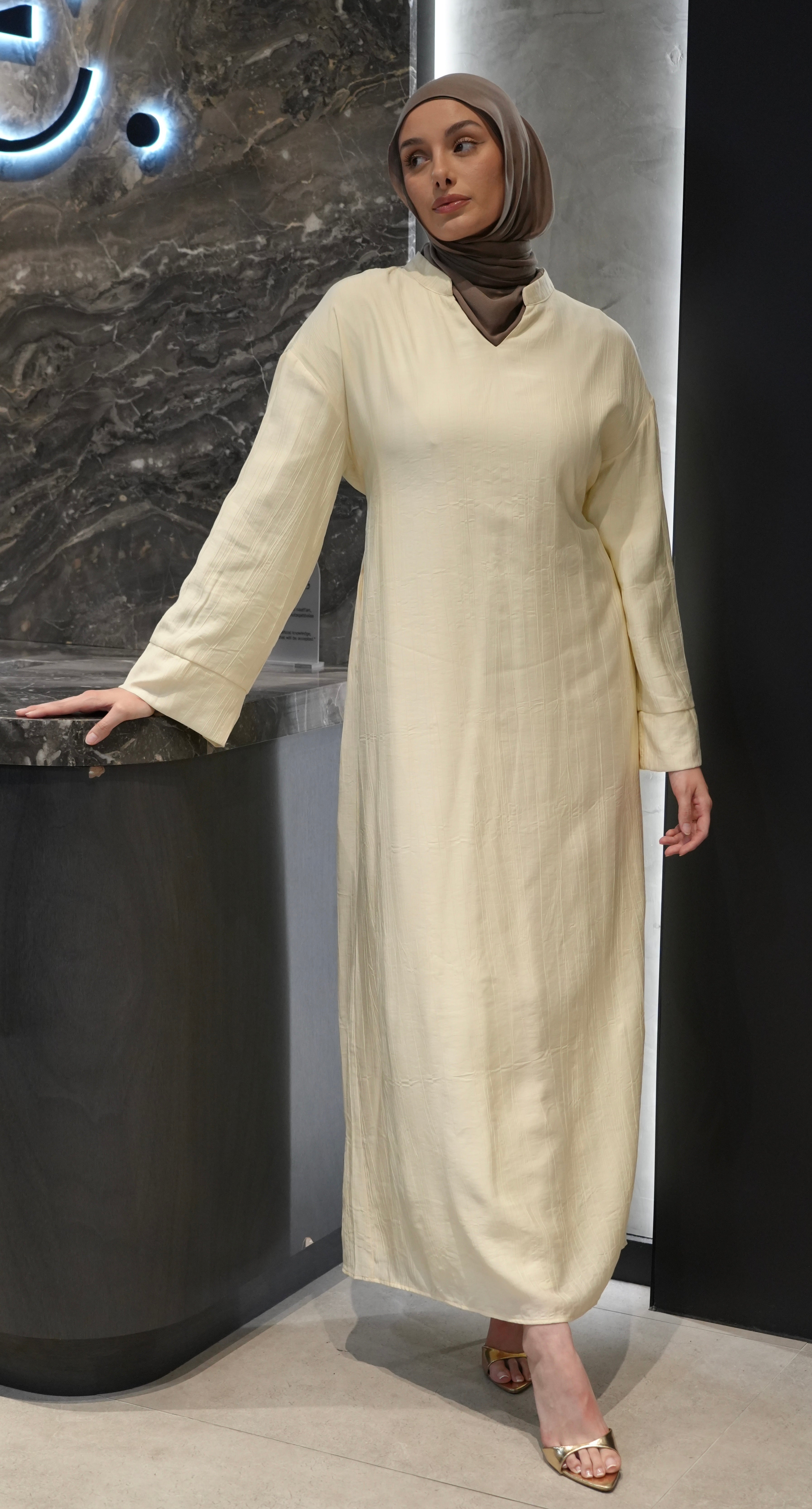Lamia Abaya Dress