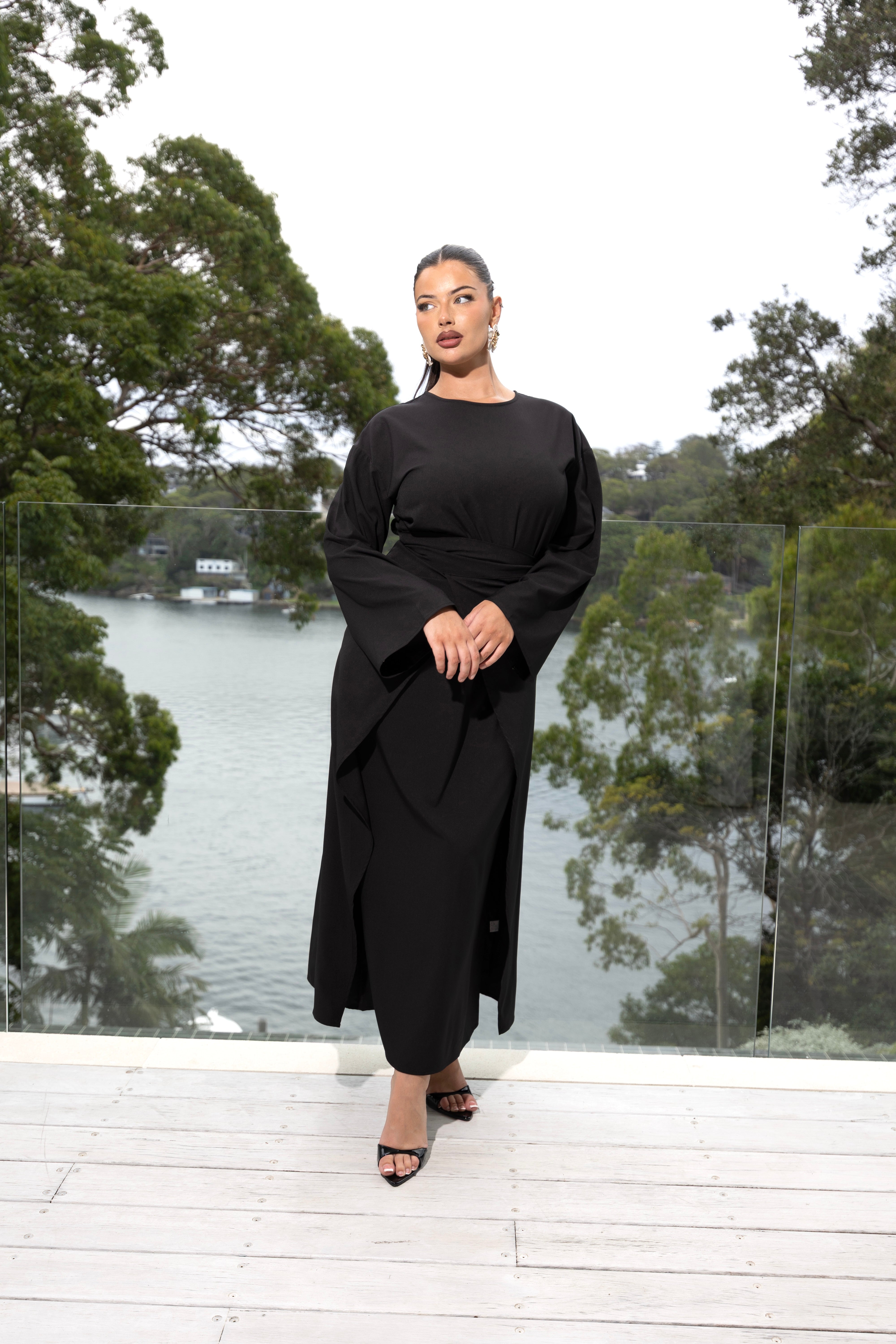 Elaf Abaya Wrap Dress