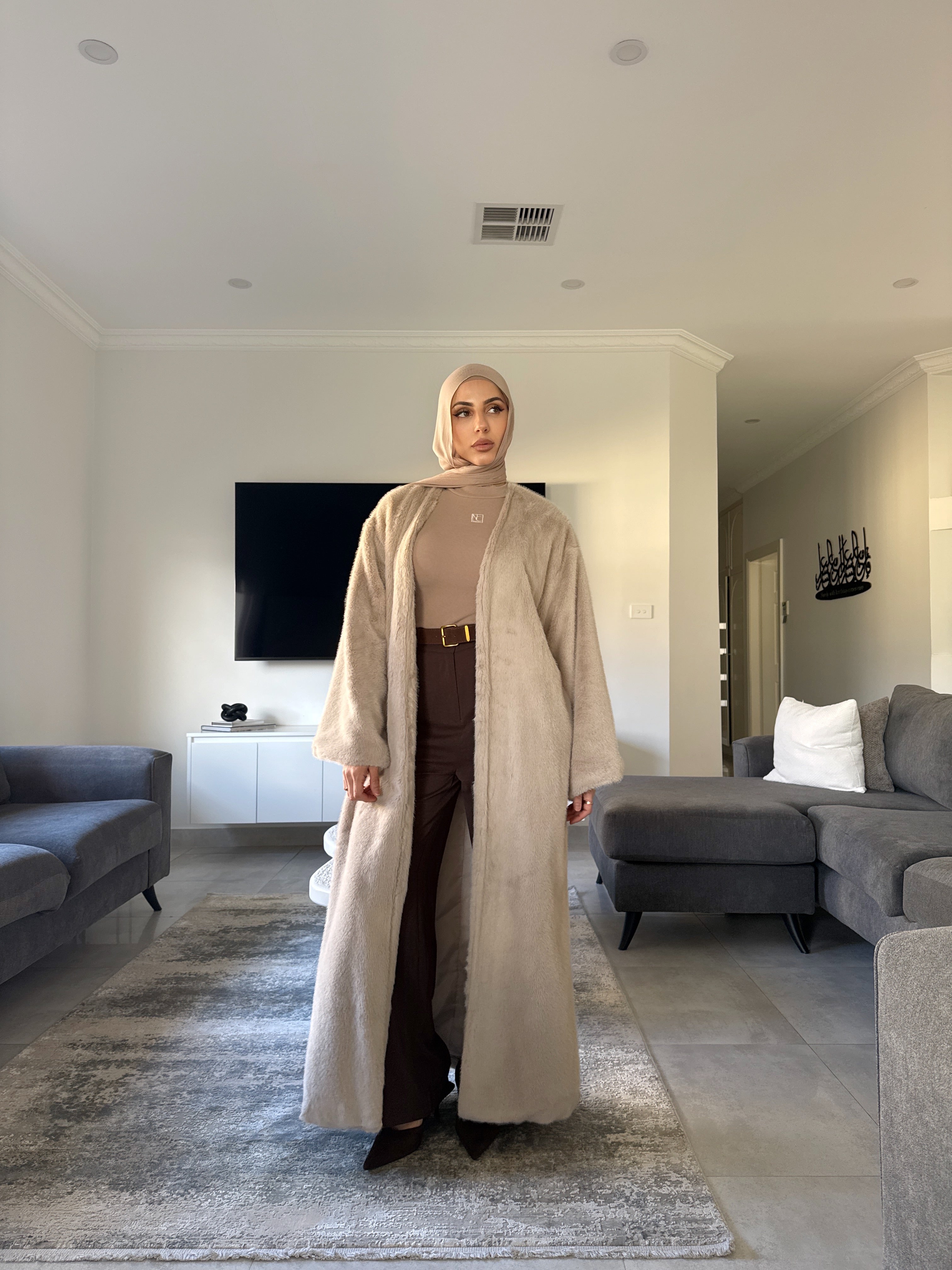 Tara luxe maxi coat