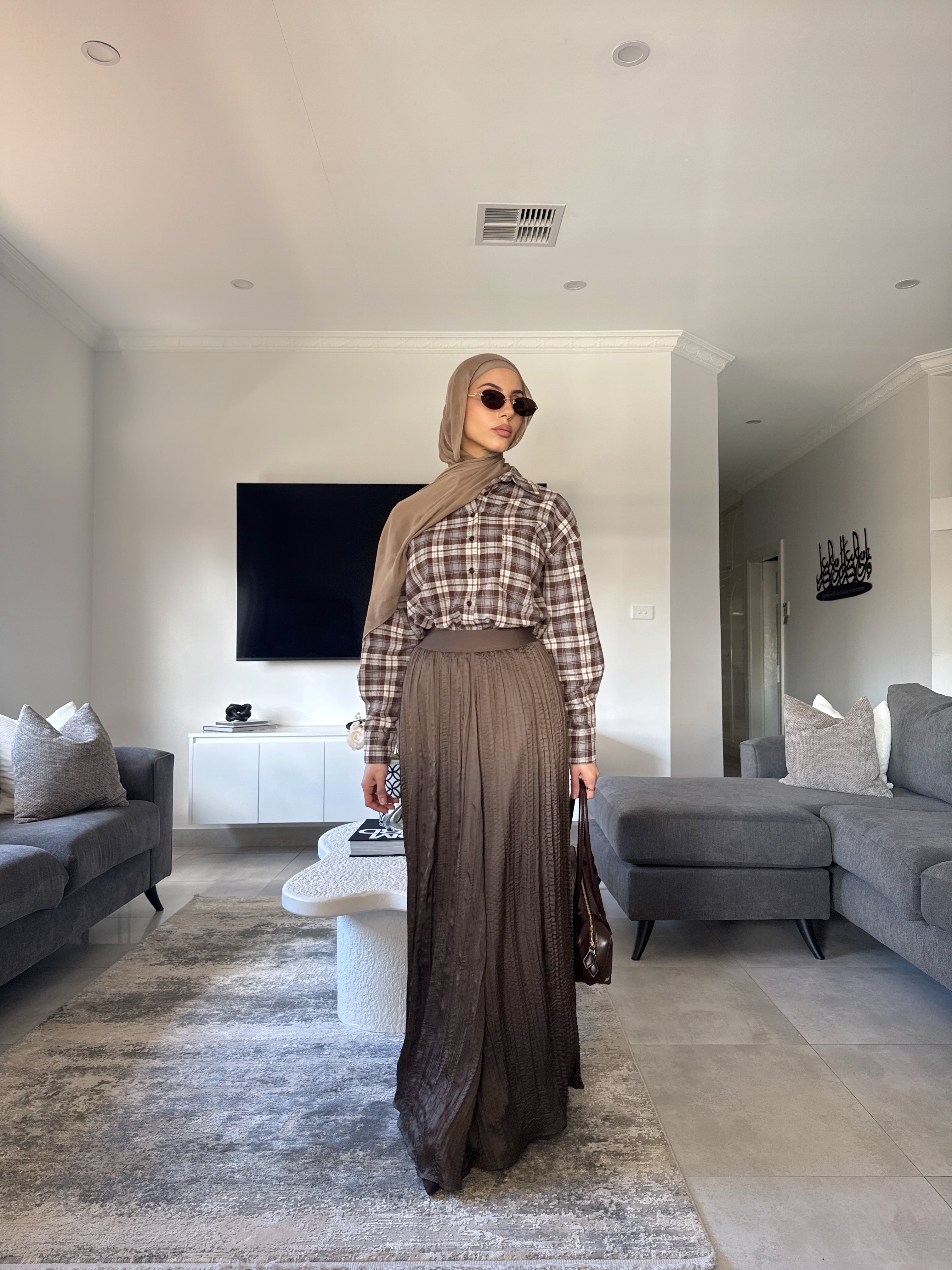 Iyla Pleated skirt