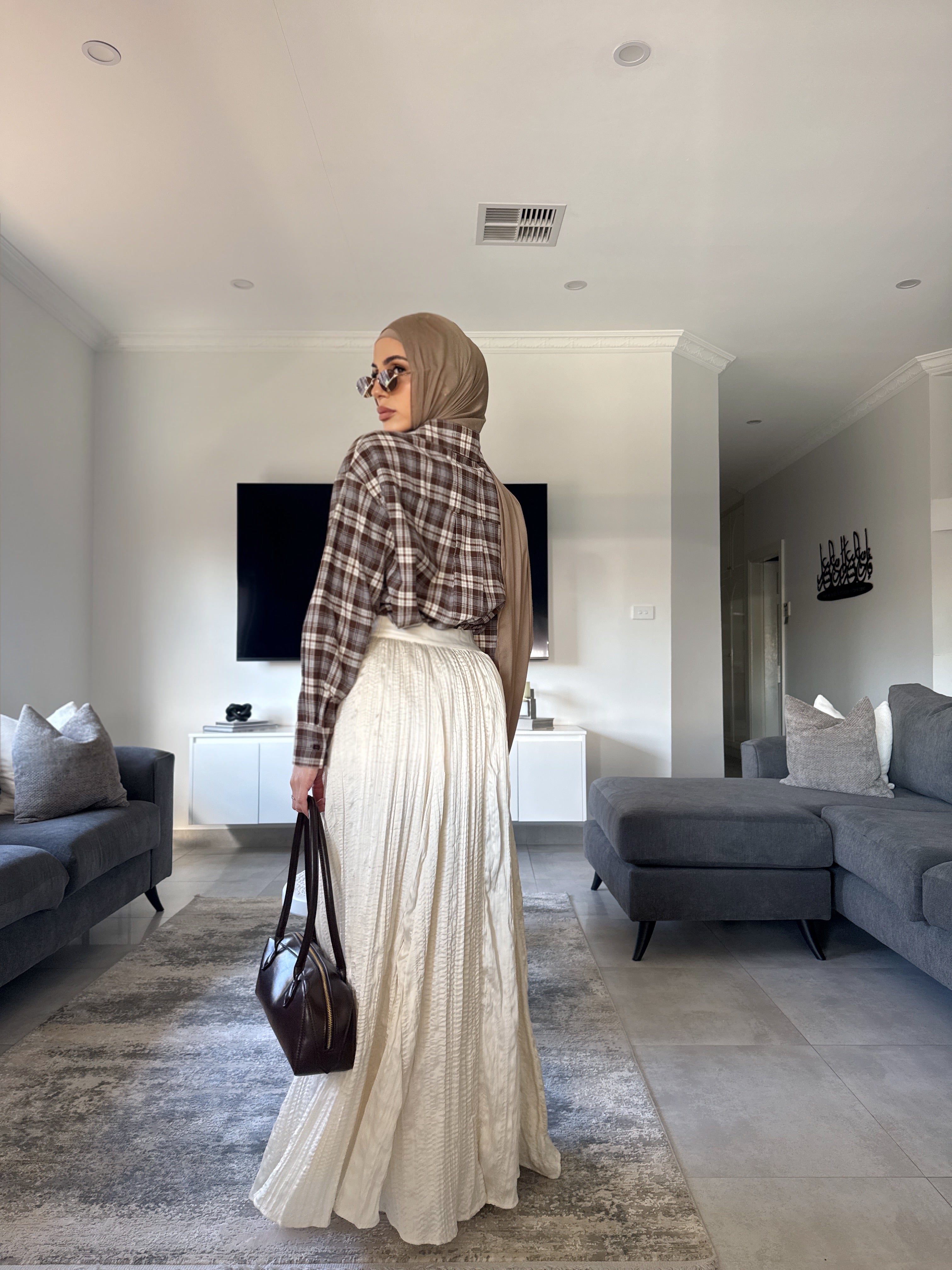 Iyla Pleated skirt