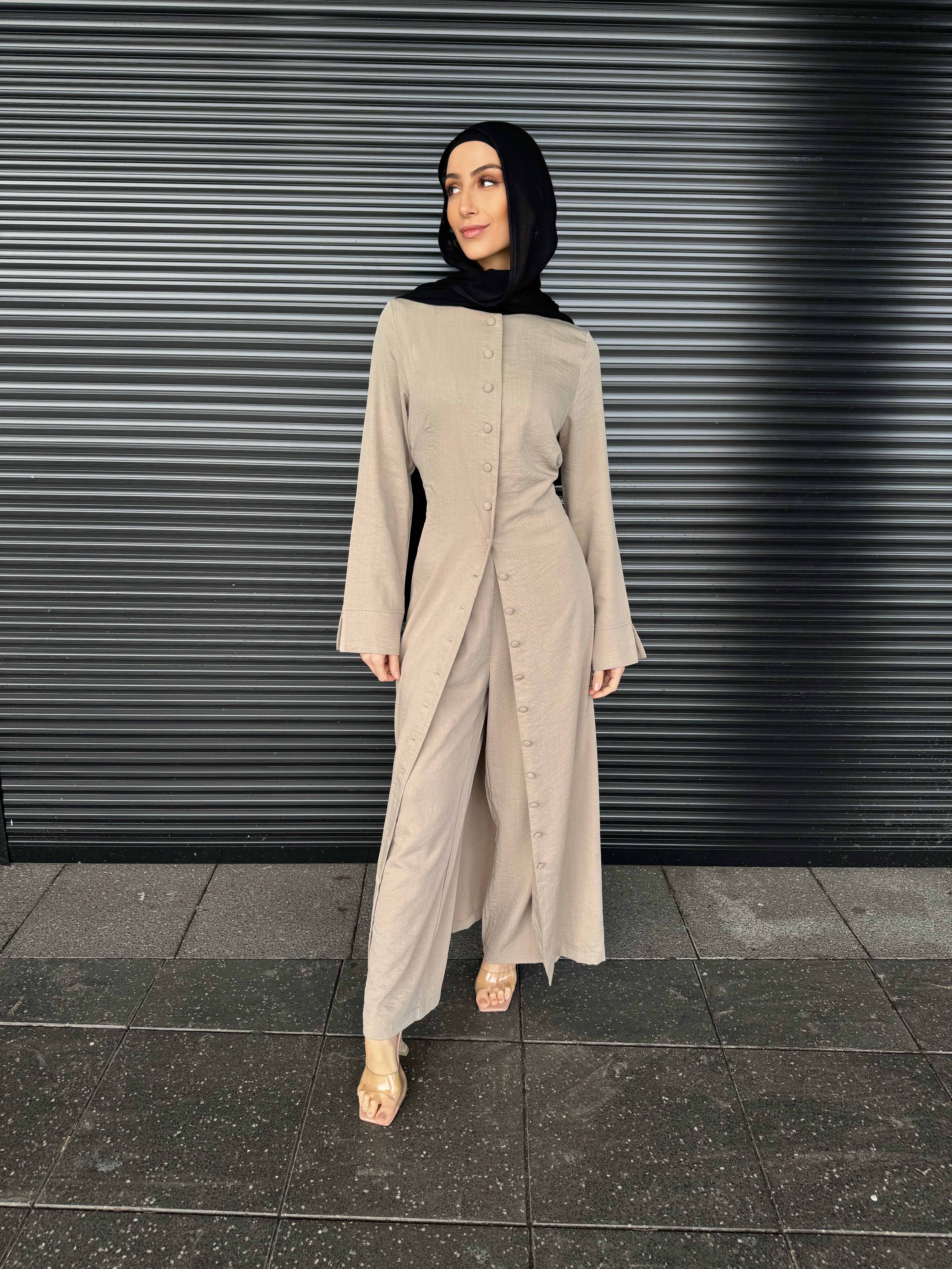 Amy long blazer set