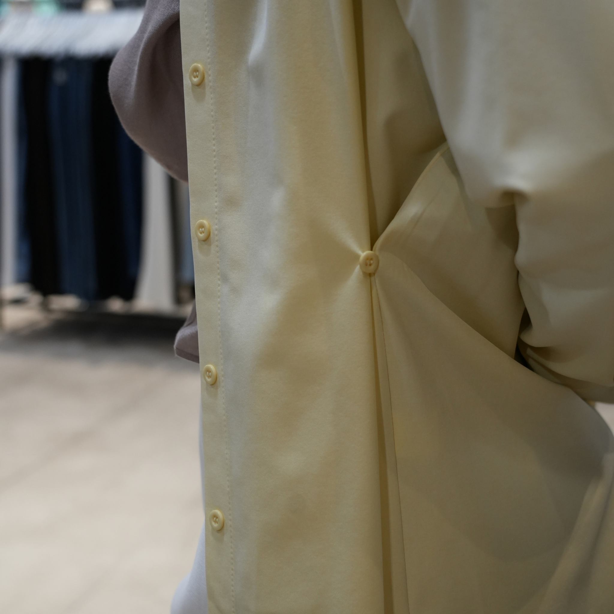 Elle button up shirt