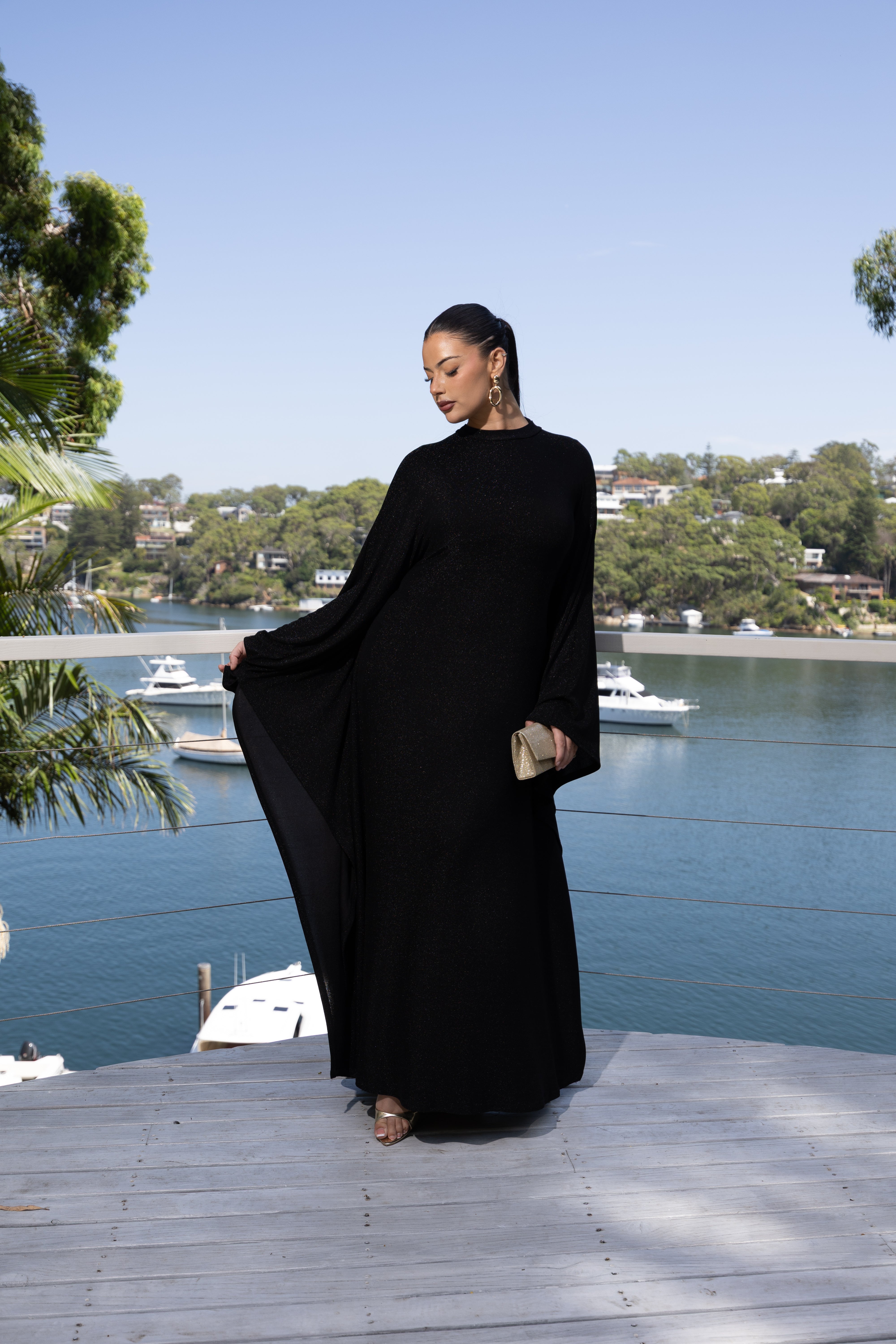 Bushra Butterfly Abaya