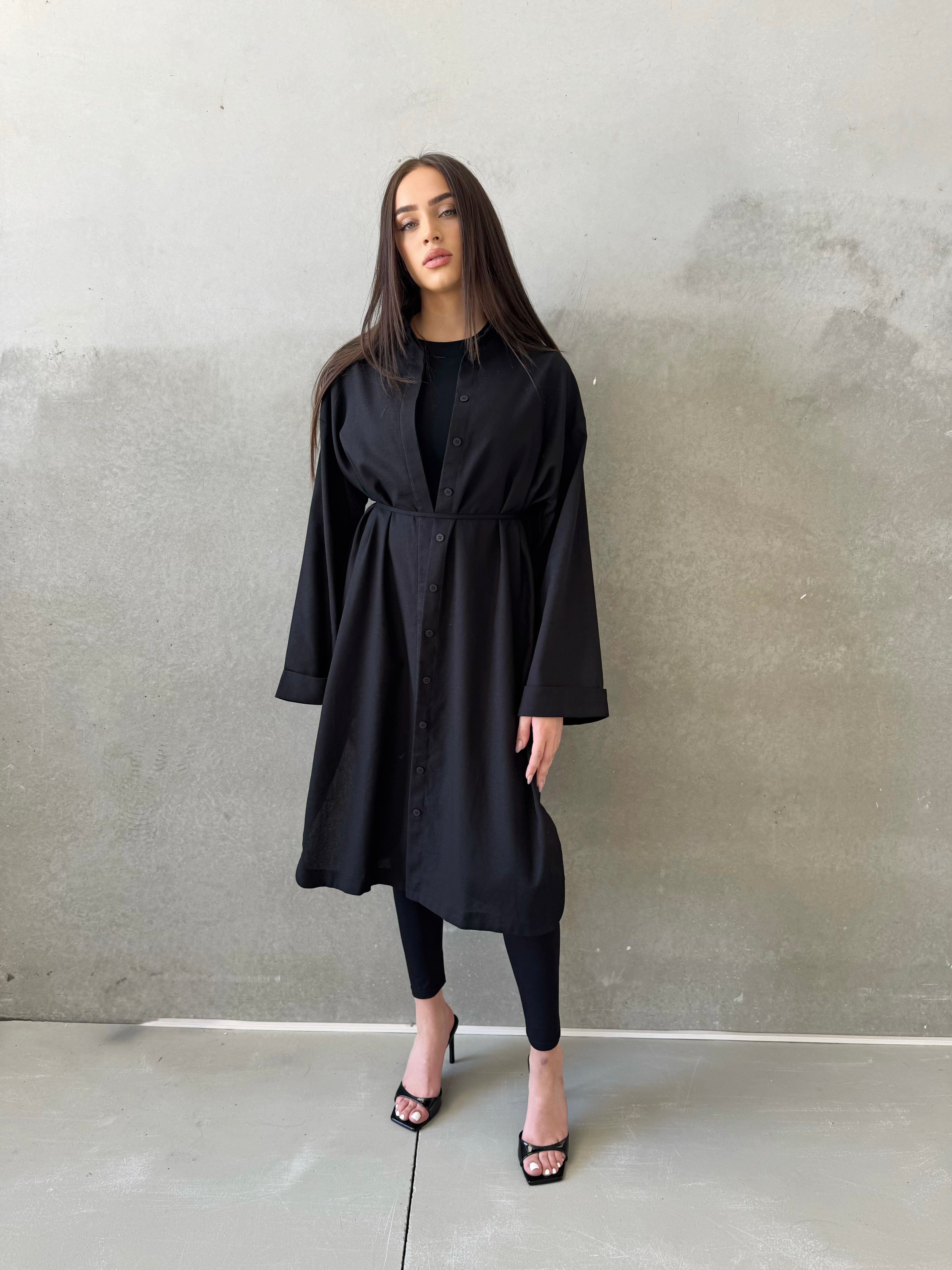 Neri oversized Linen Shirt