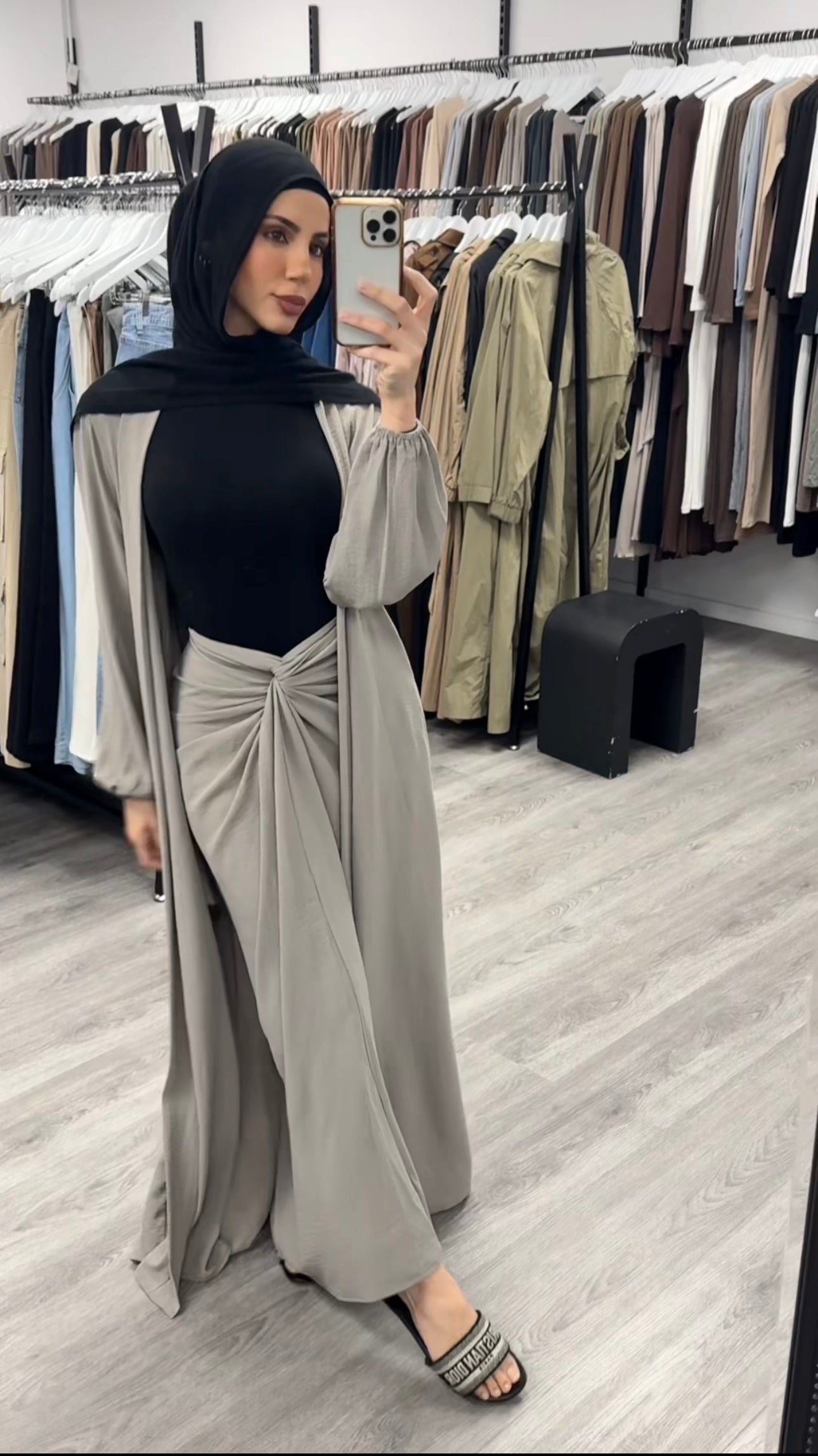 Janna kimono and skirt