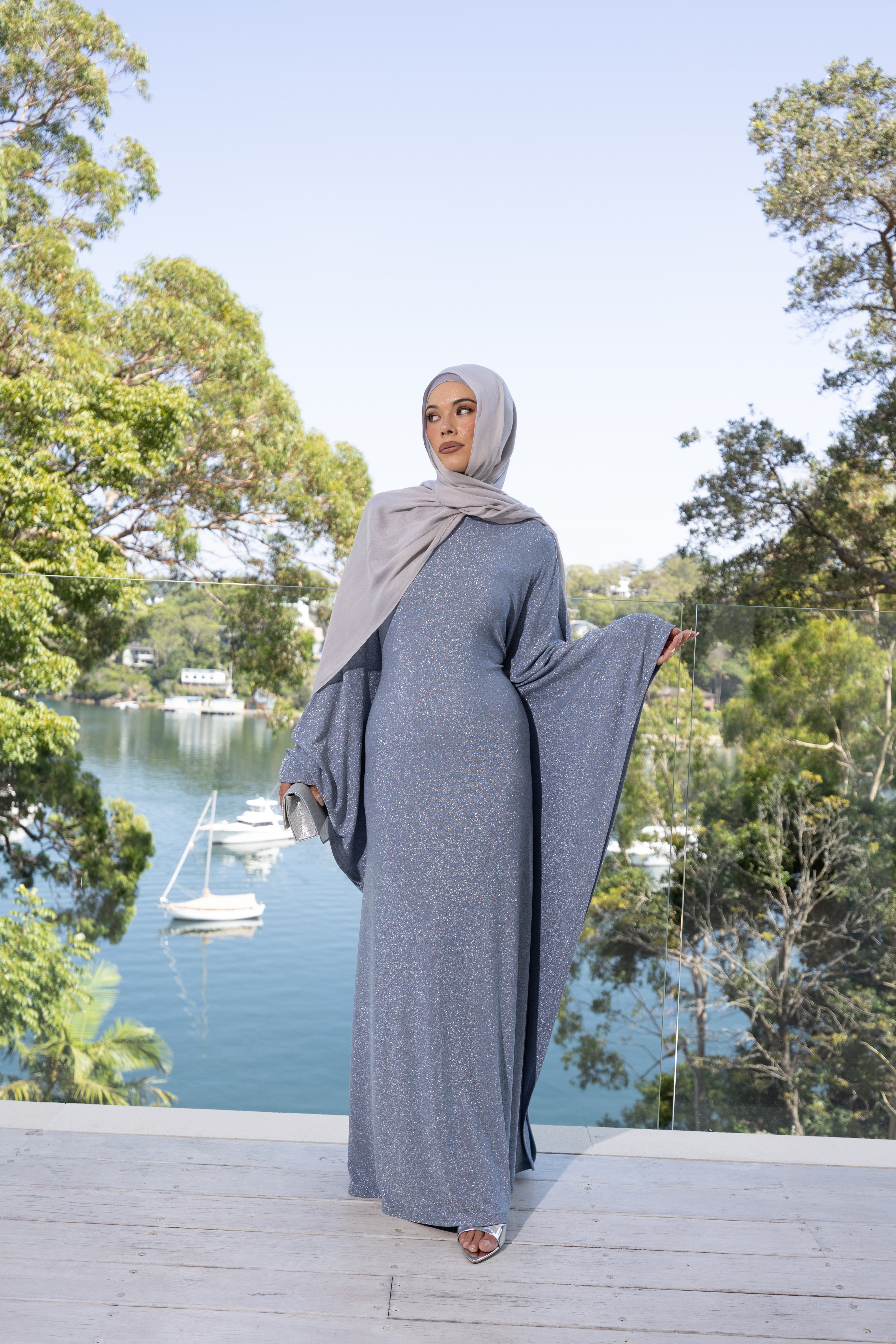 Bushra Butterfly Abaya