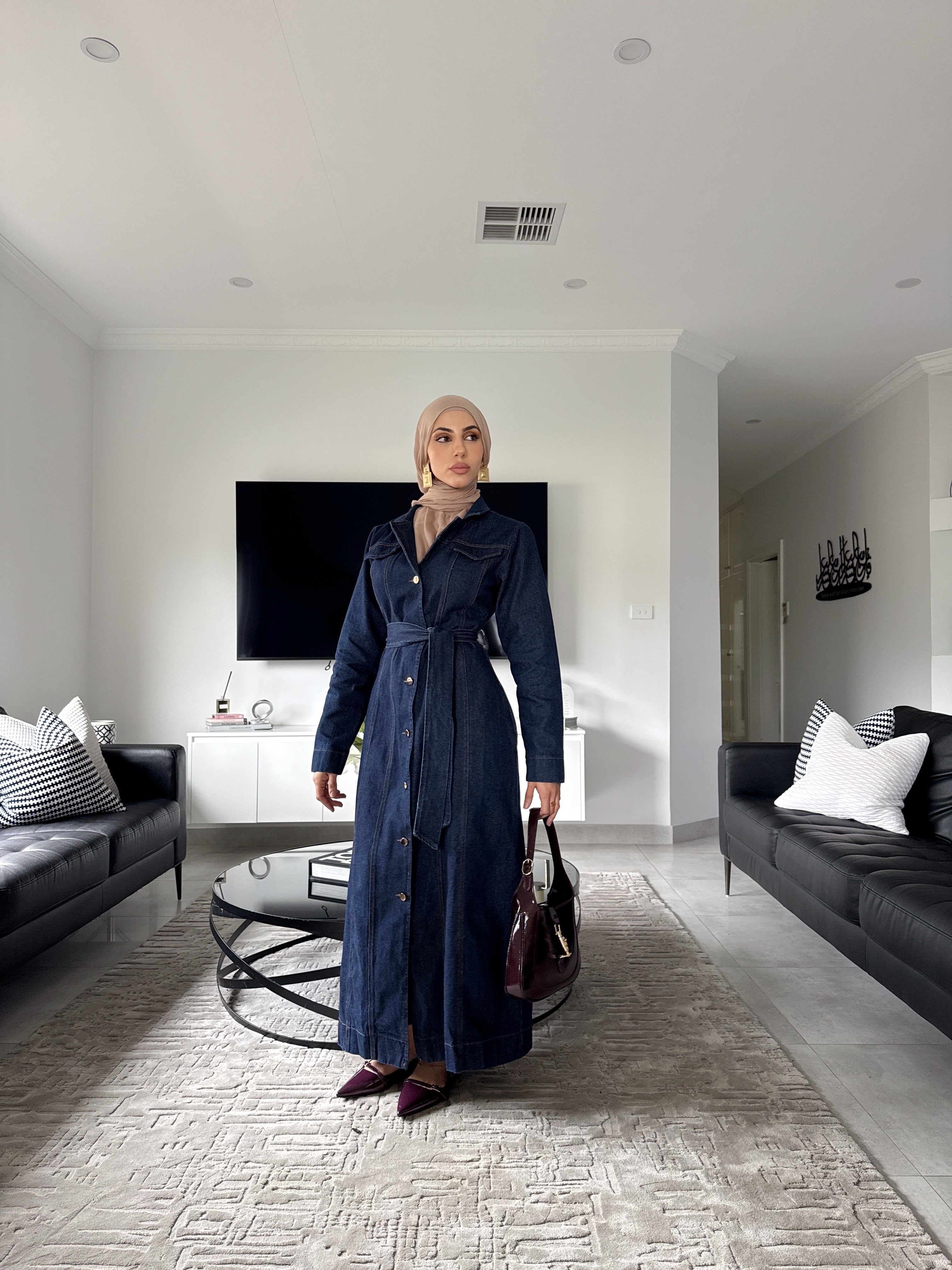 Dee Denim Dress Coat