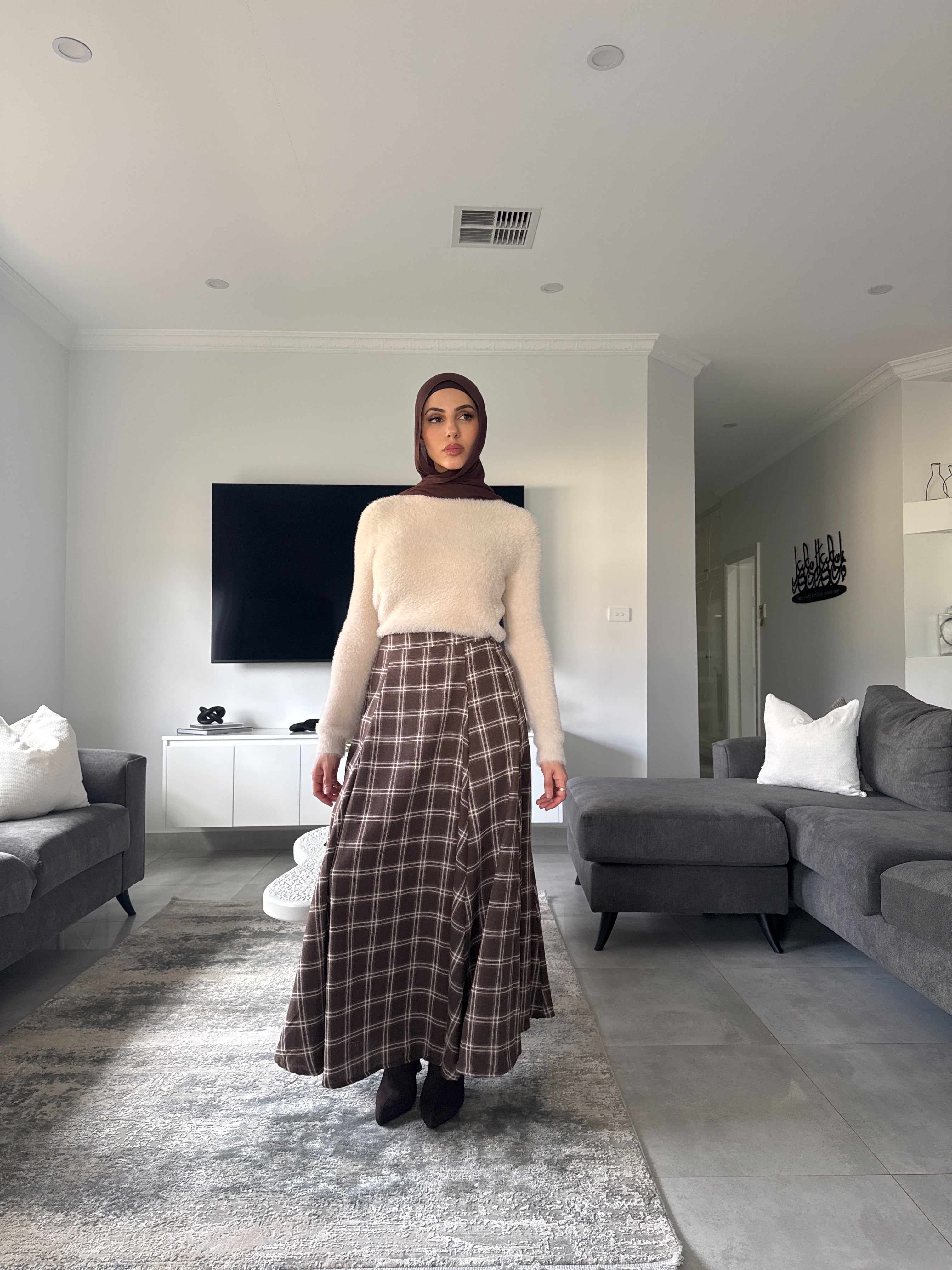 Plaid Skirt