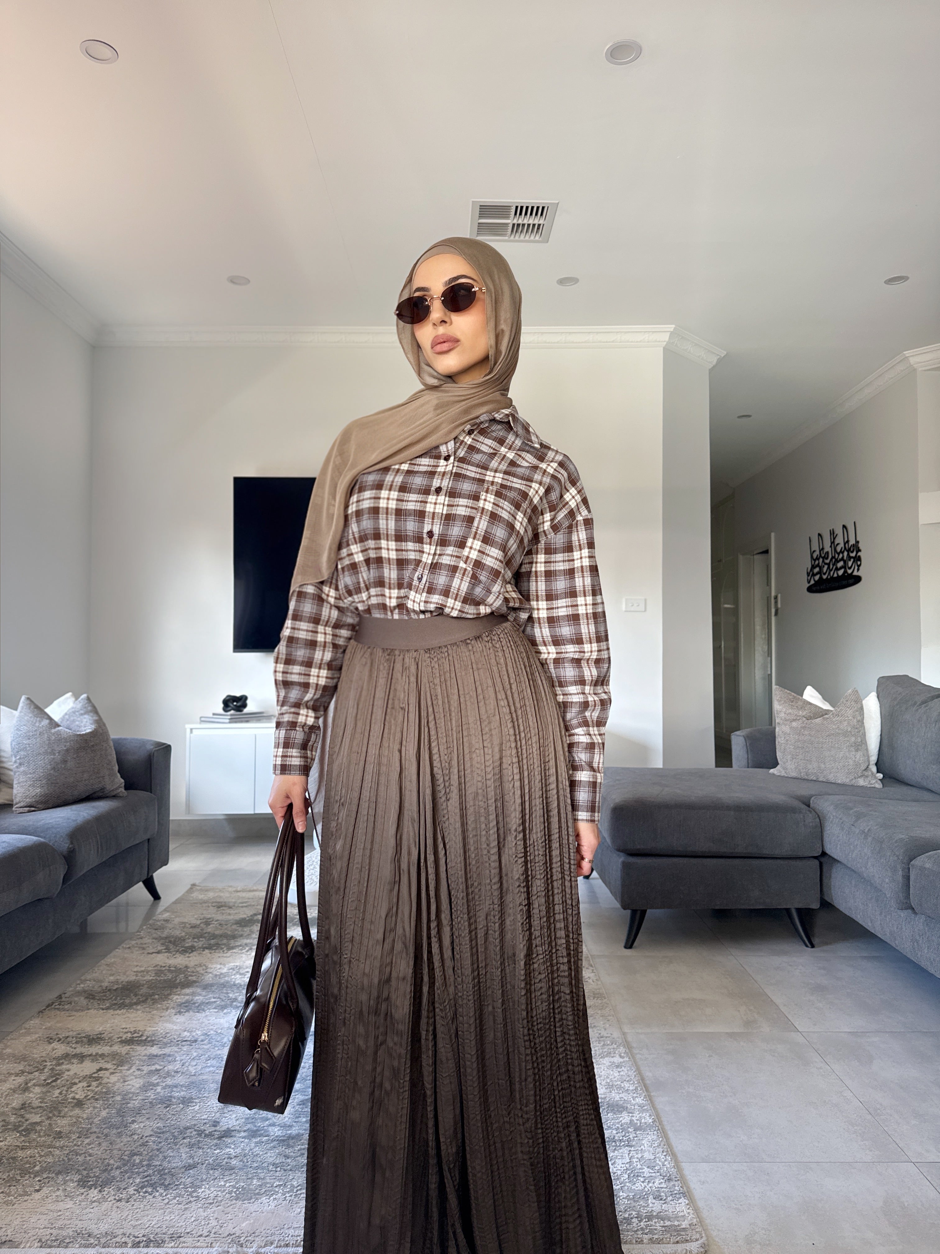 Iyla Pleated skirt