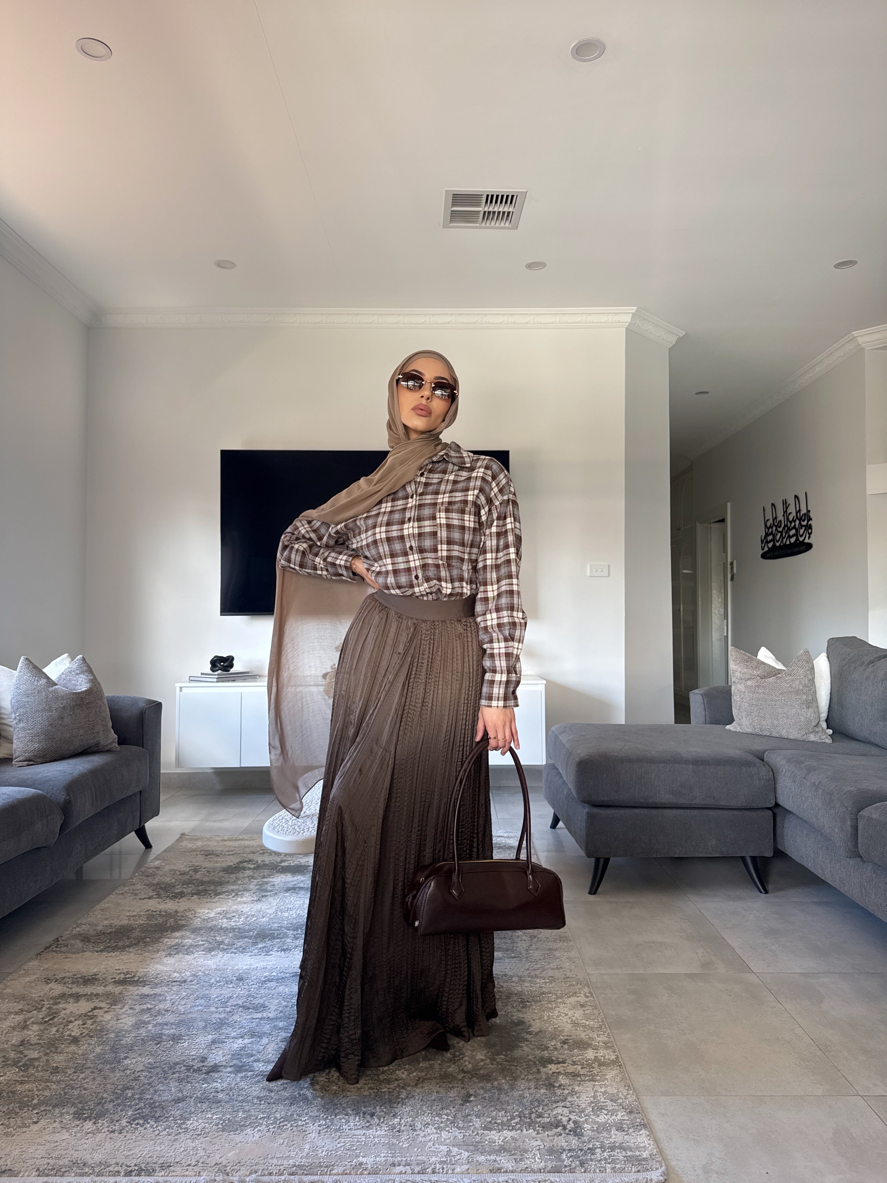 Iyla Pleated skirt