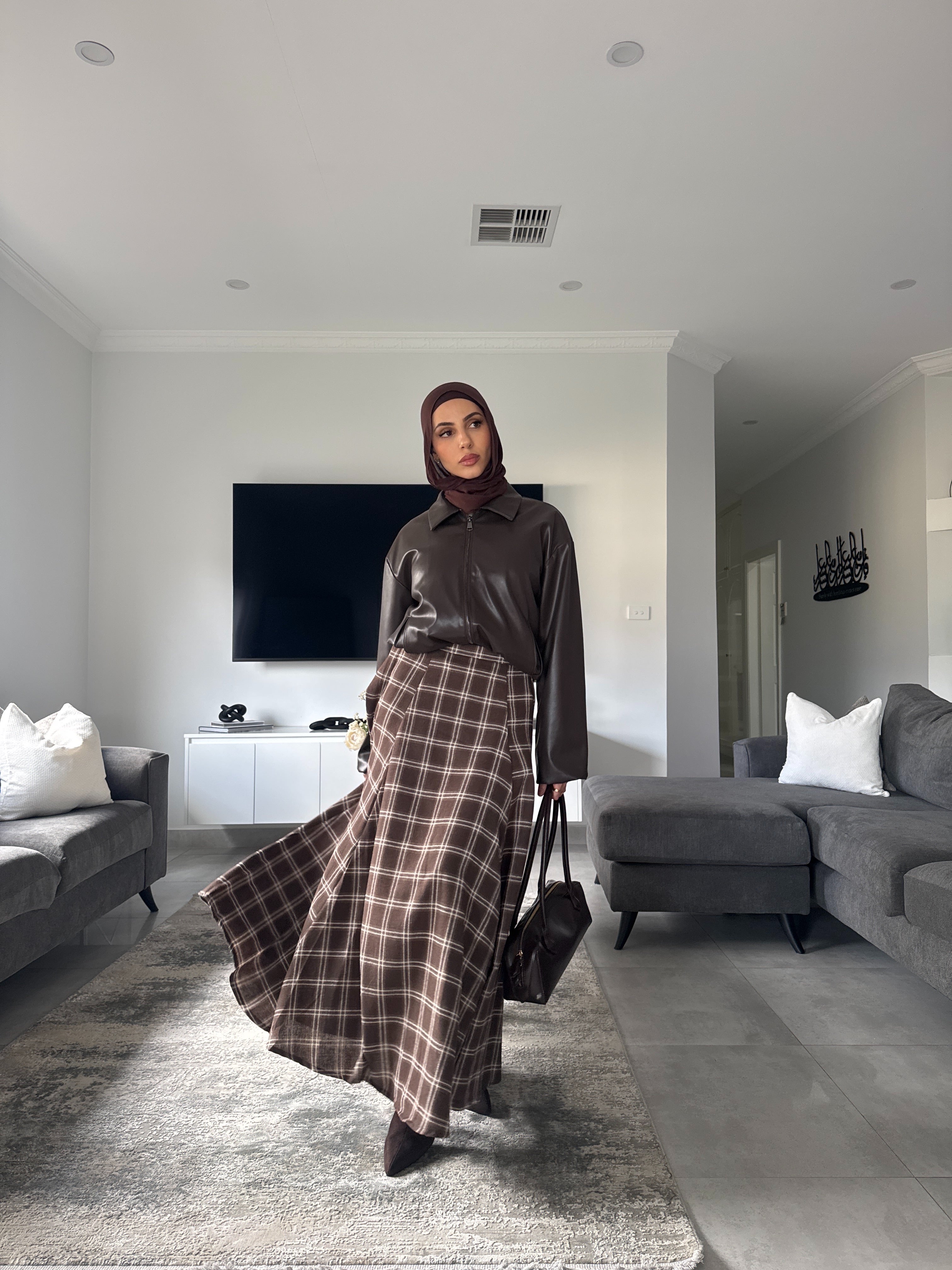Plaid Skirt