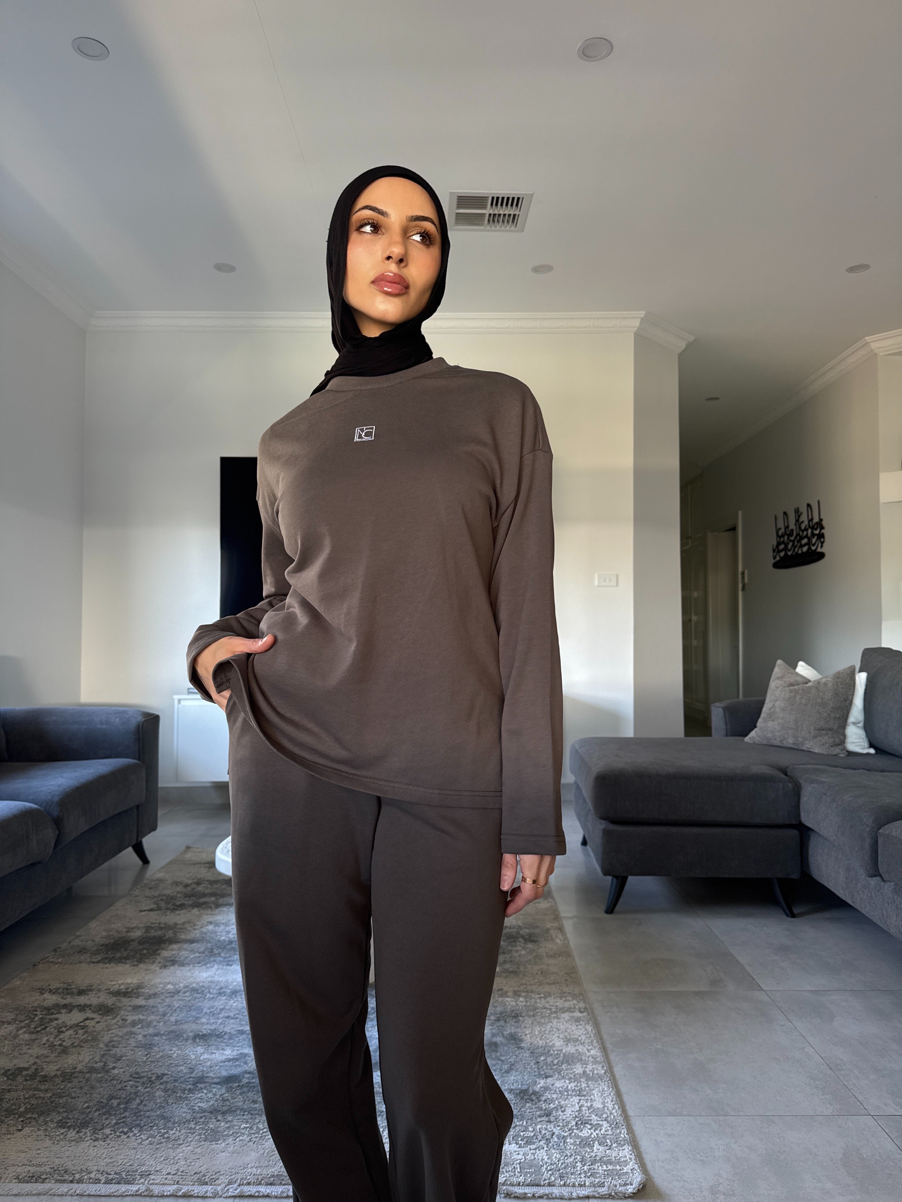 NIICE logo thick cotton set