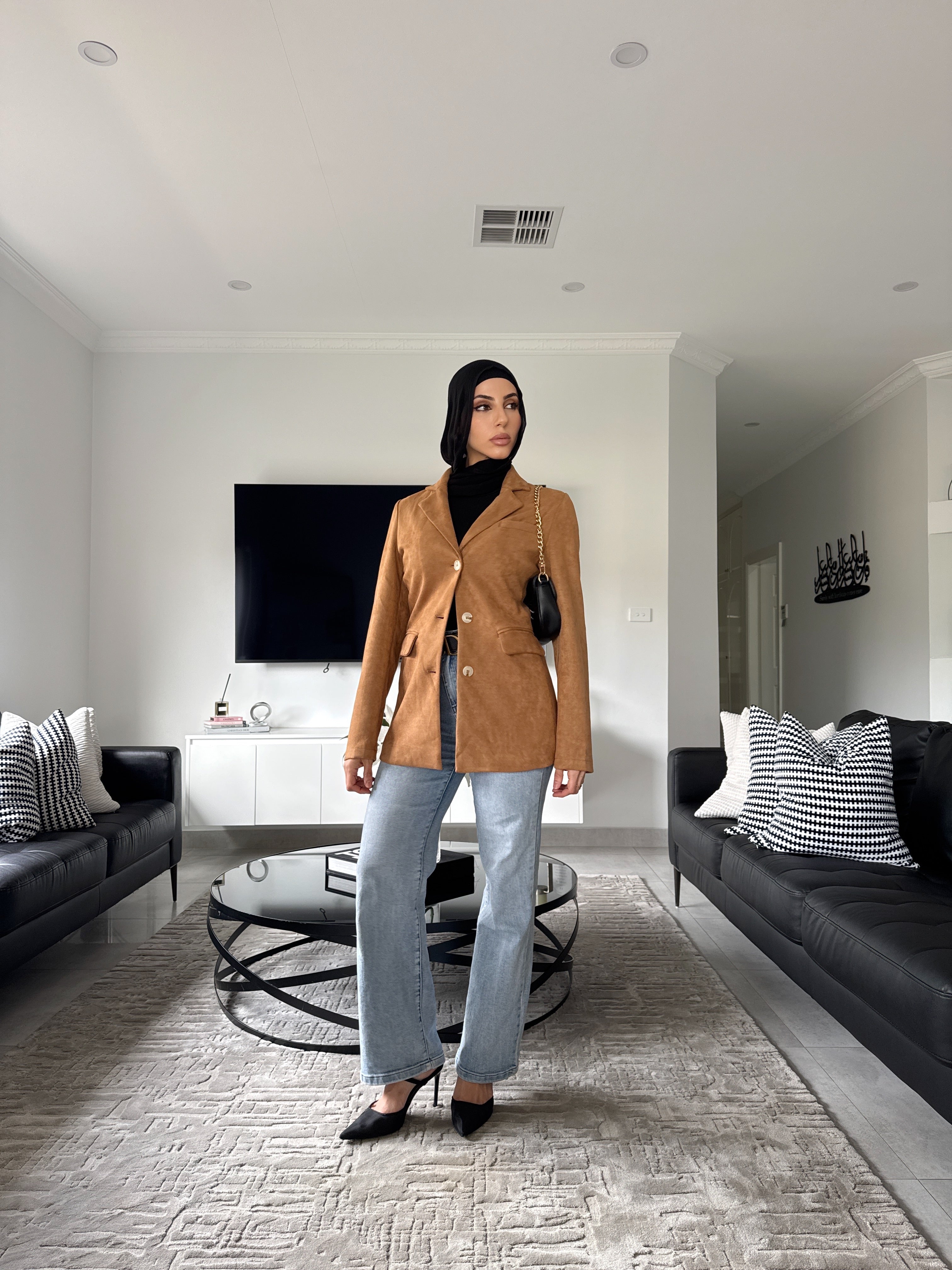 Sadie Suede blazer