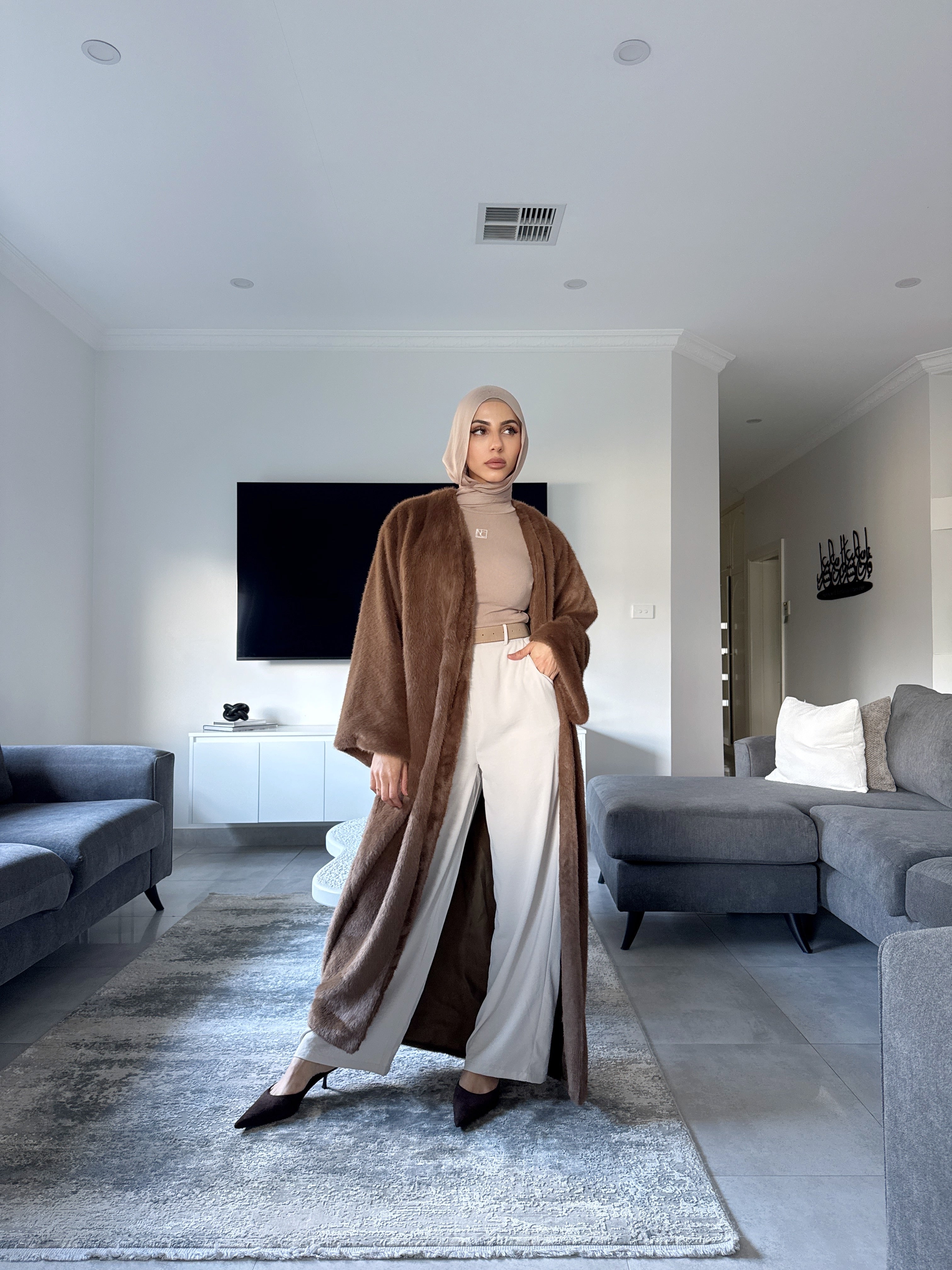 Tara luxe maxi coat