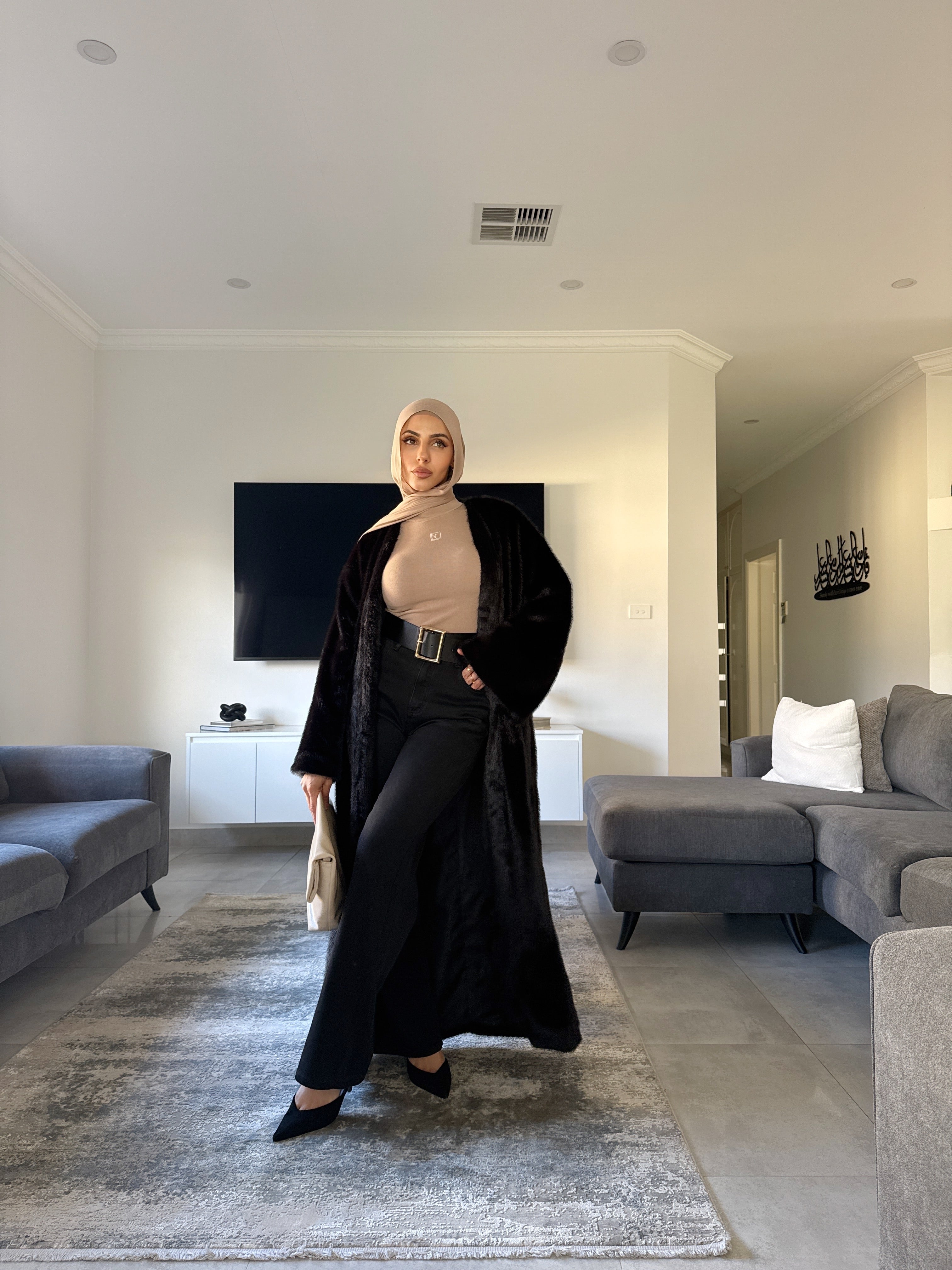 Tara luxe maxi coat