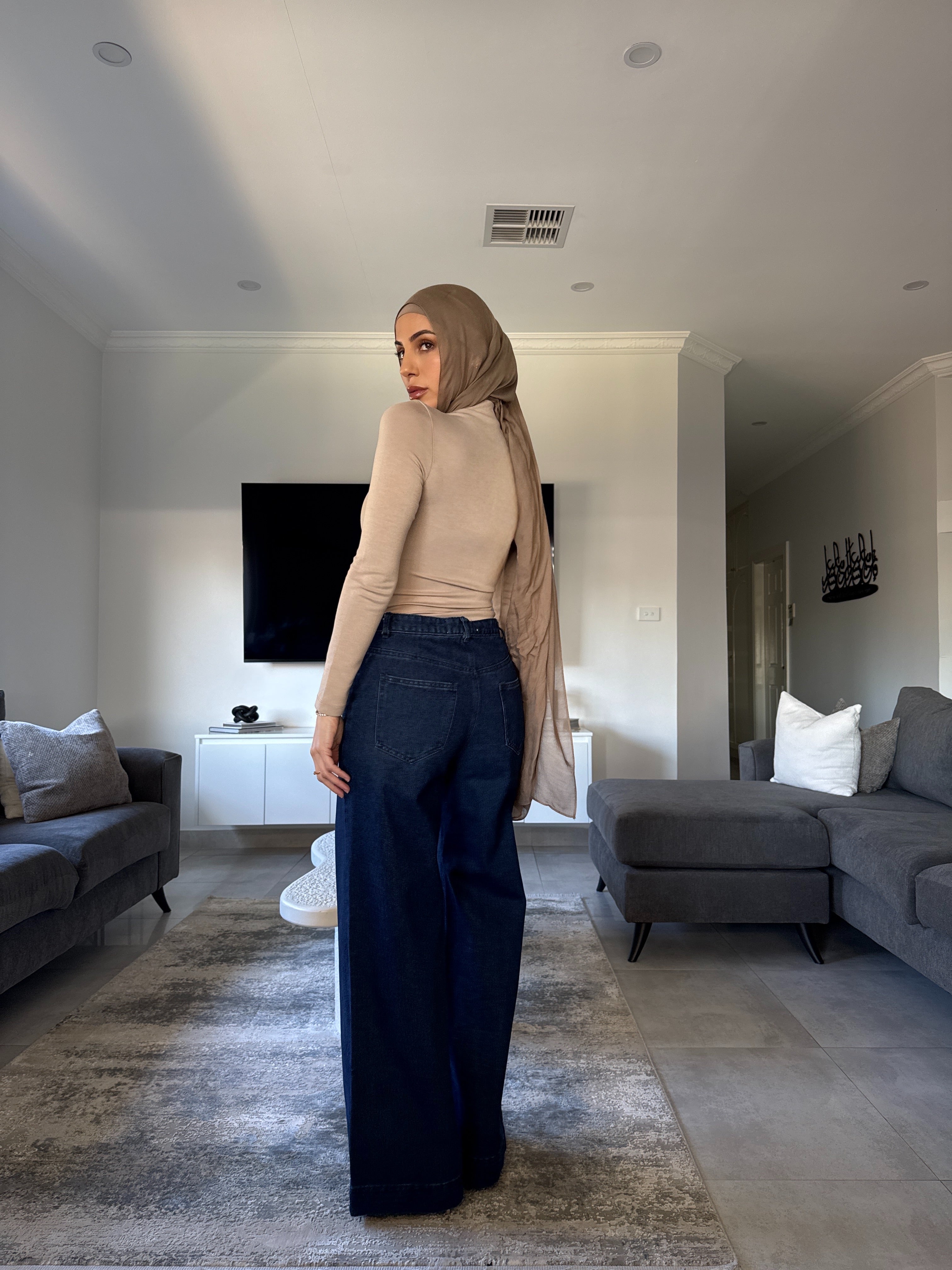 Diana Denim Jeans Wide Legs