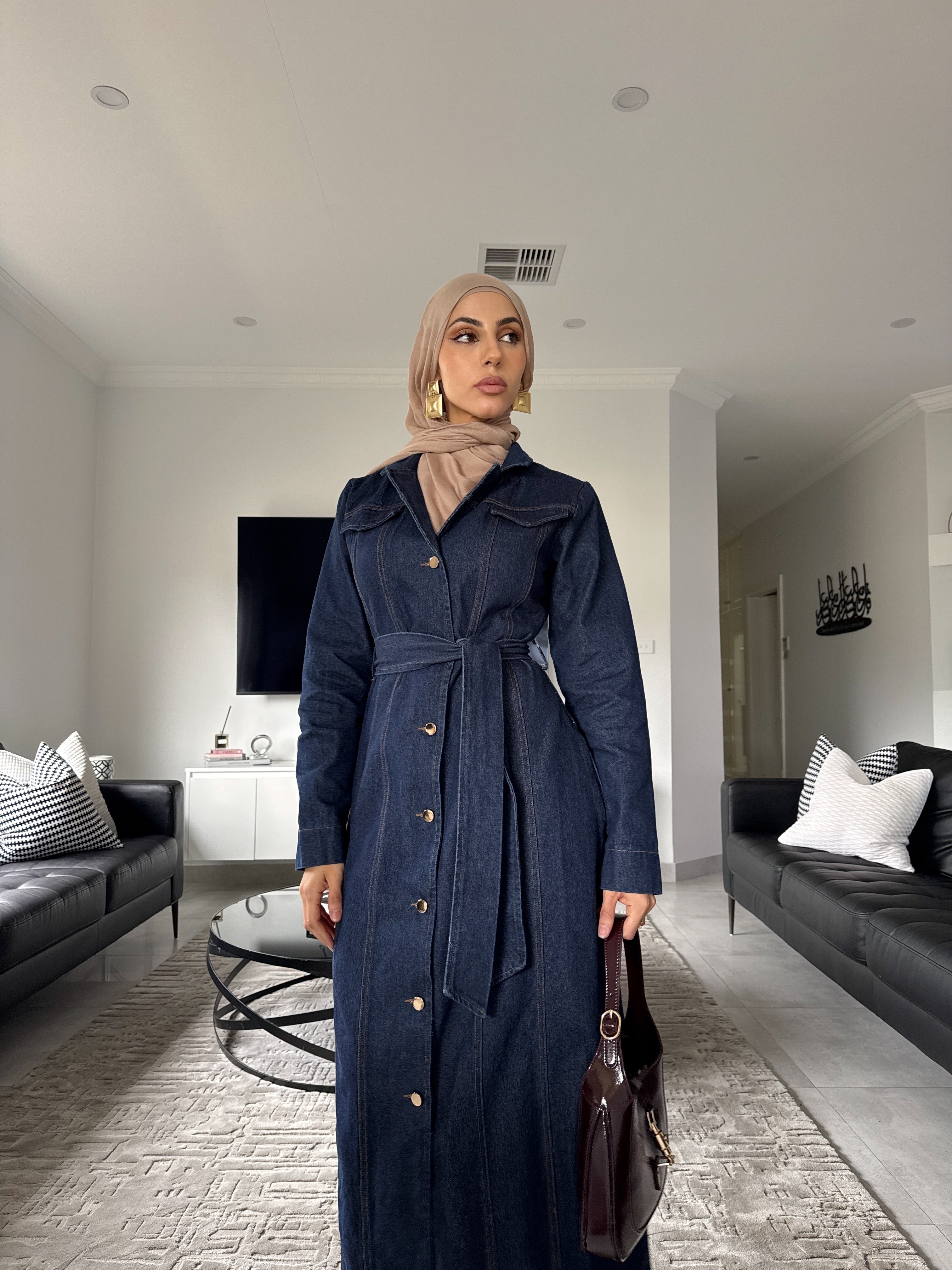 Dee Denim Dress Coat