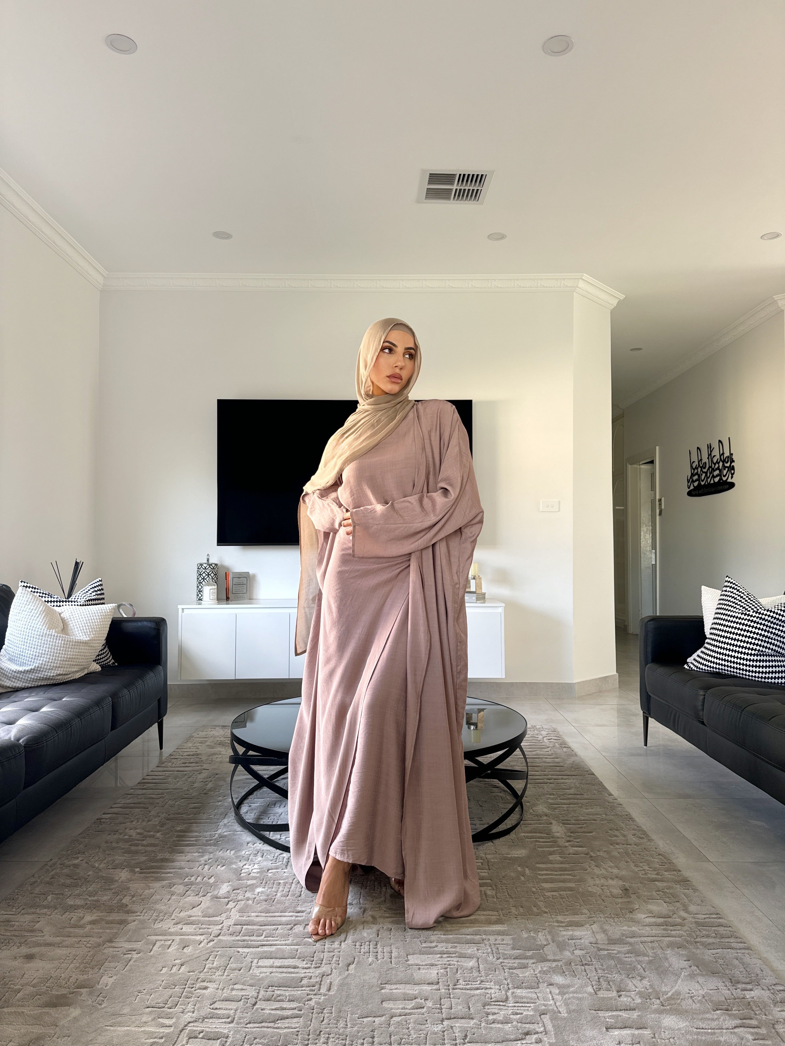 Dunya 3 piece abaya set