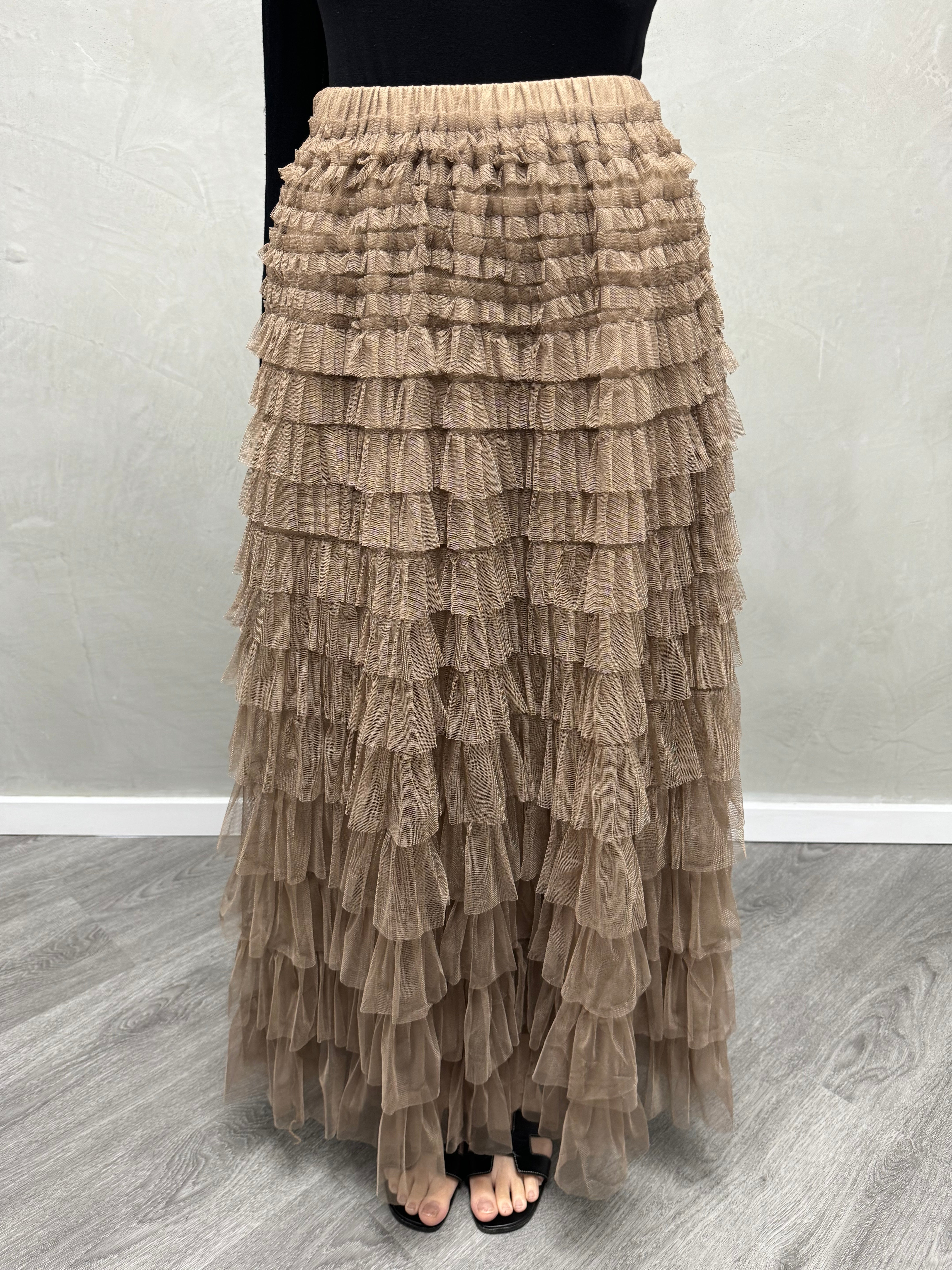 Armani Ruffle Skirt