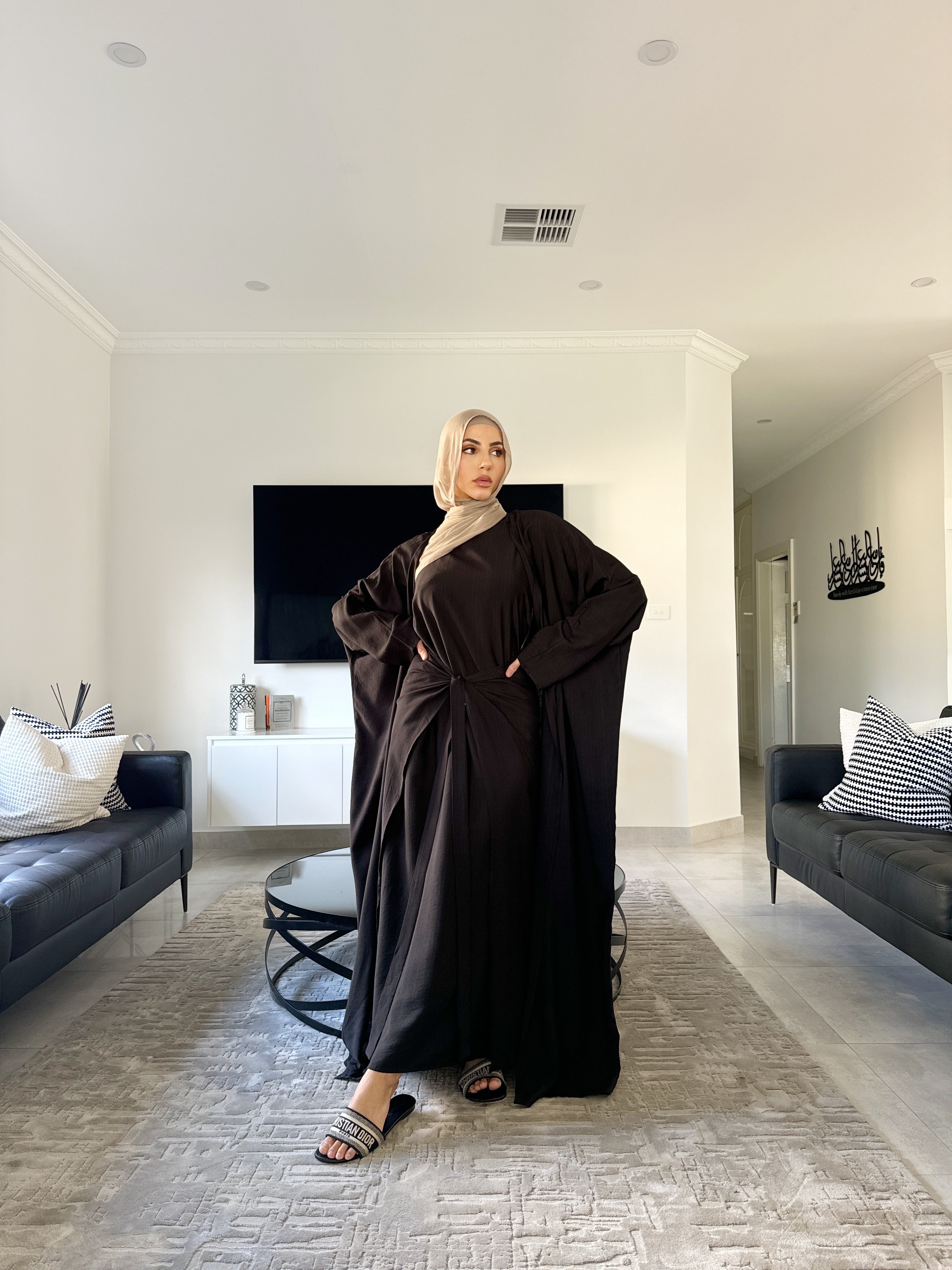 Dunya 3 piece abaya set