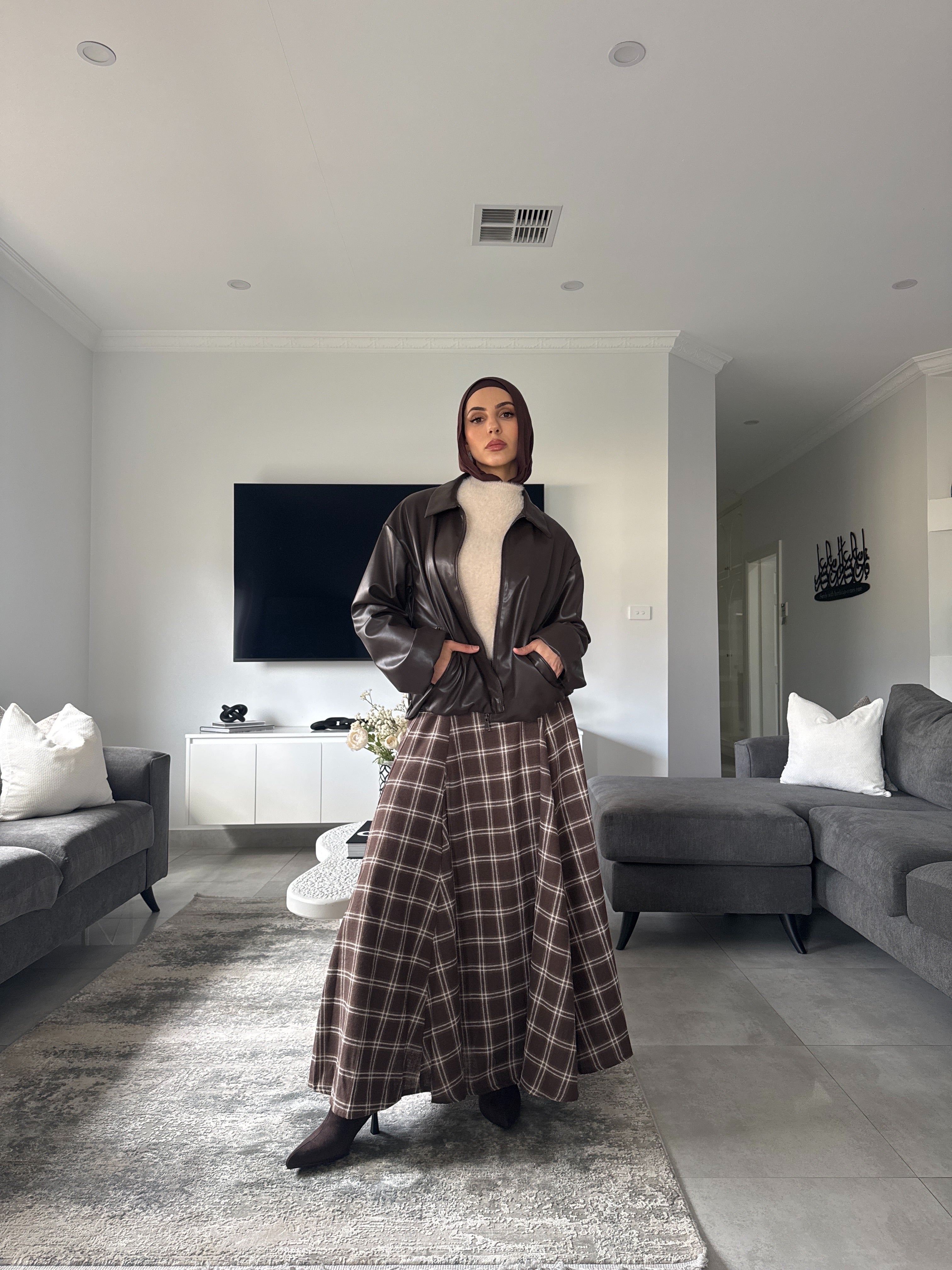 Plaid Skirt