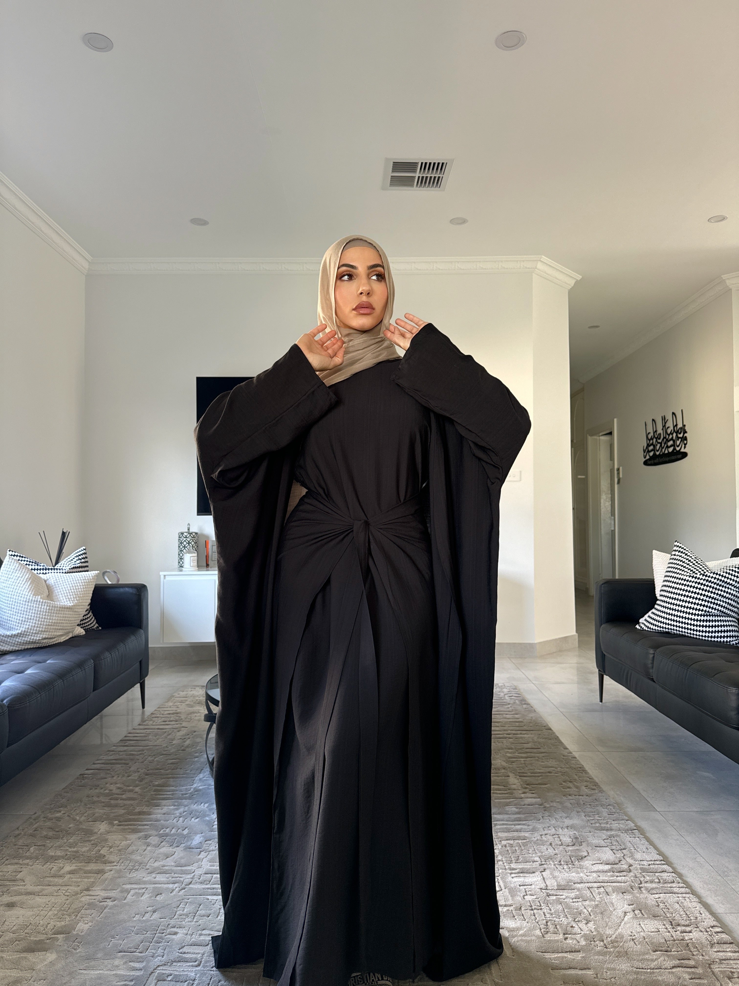 Dunya 3 piece abaya set