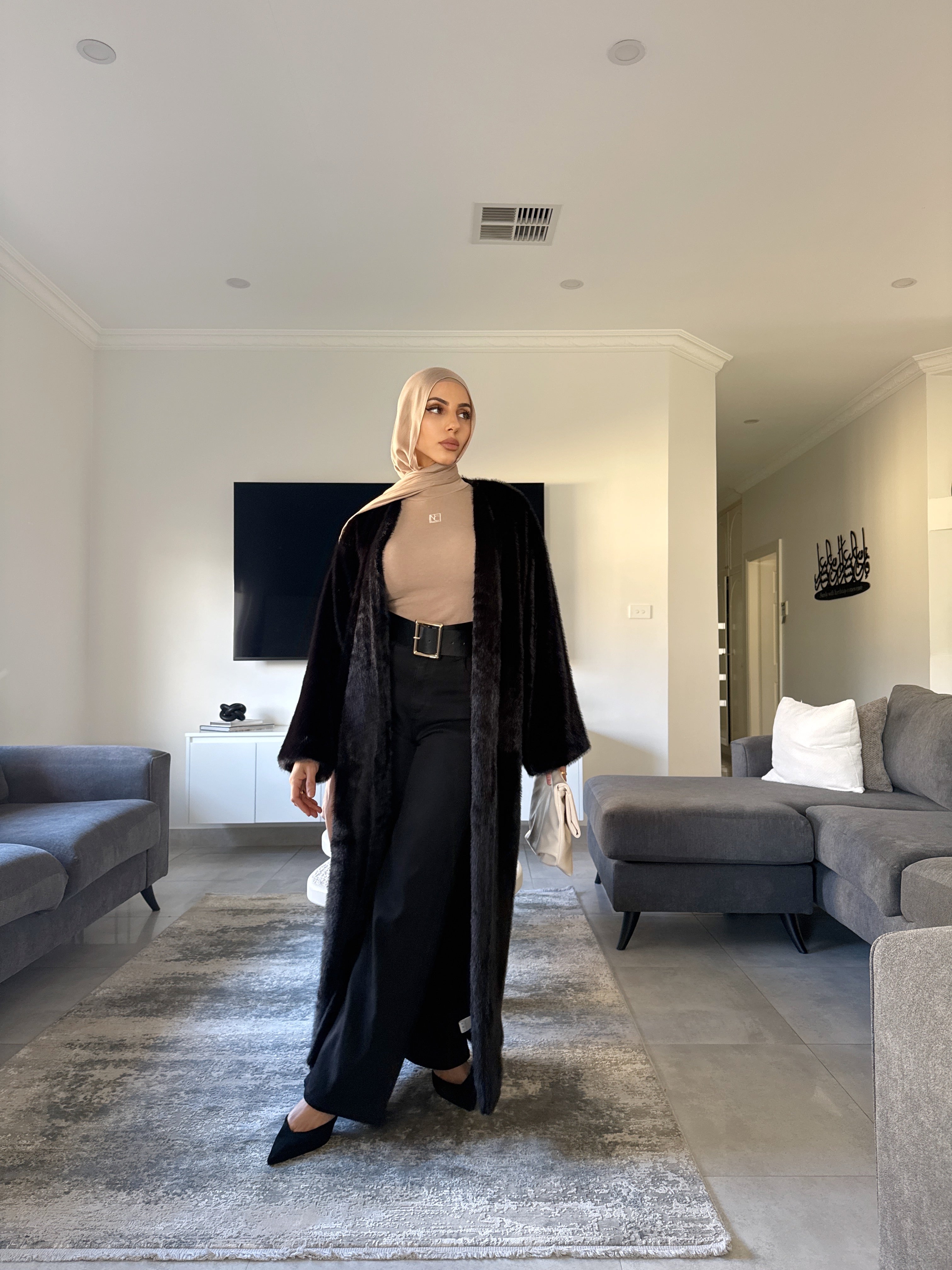 Tara luxe maxi coat