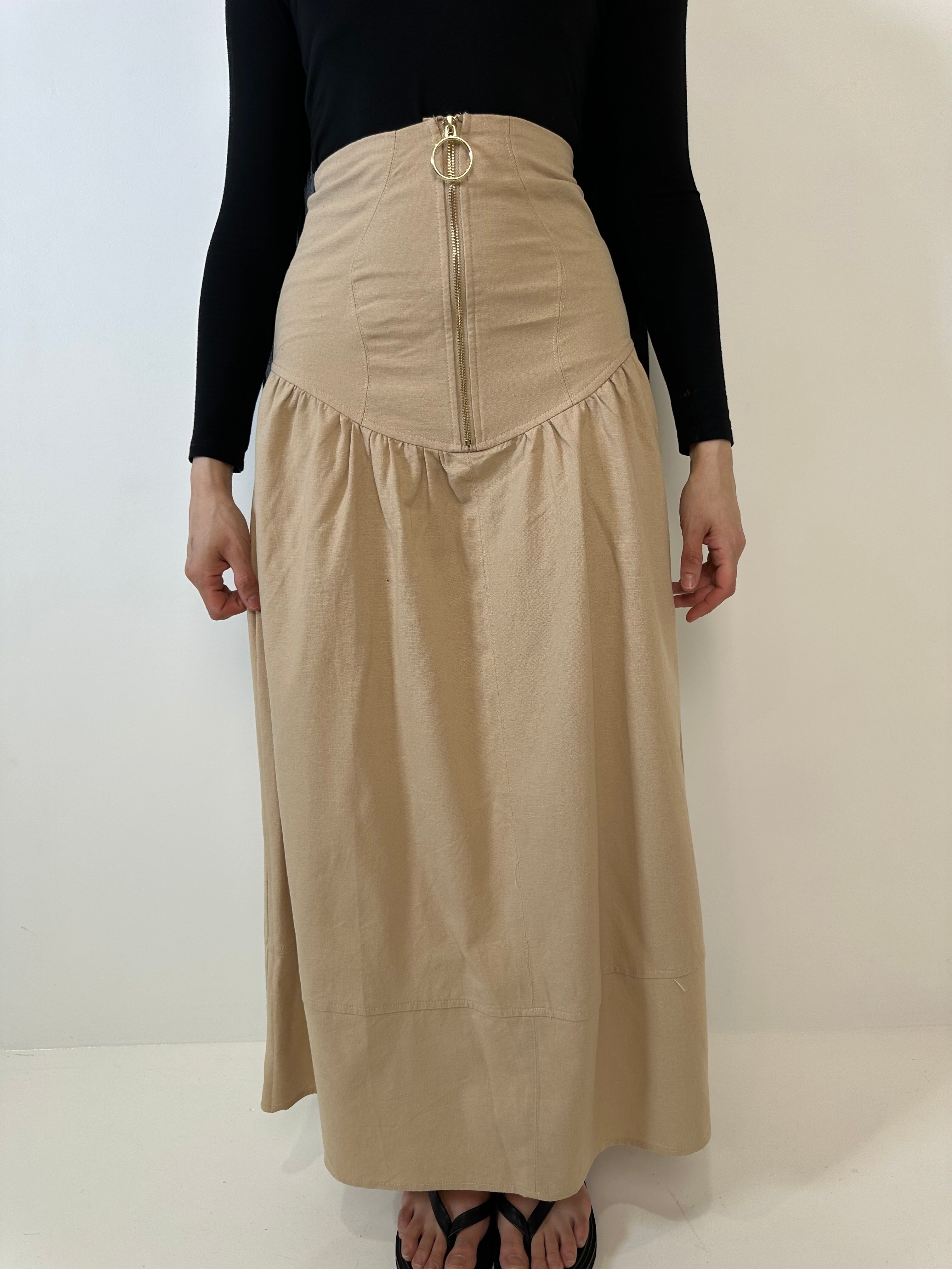 Emma Linen Skirt