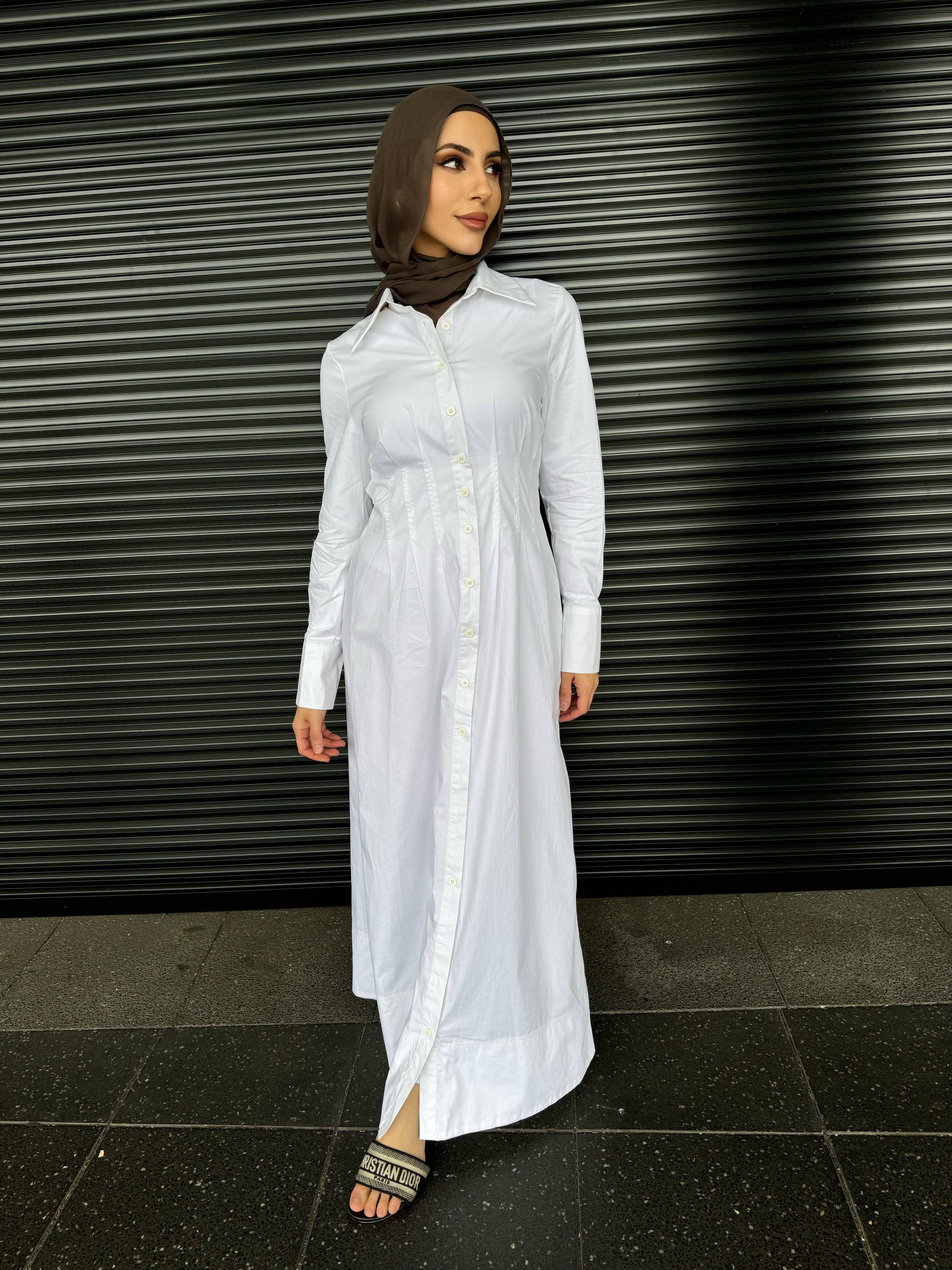 Janna shirt dress