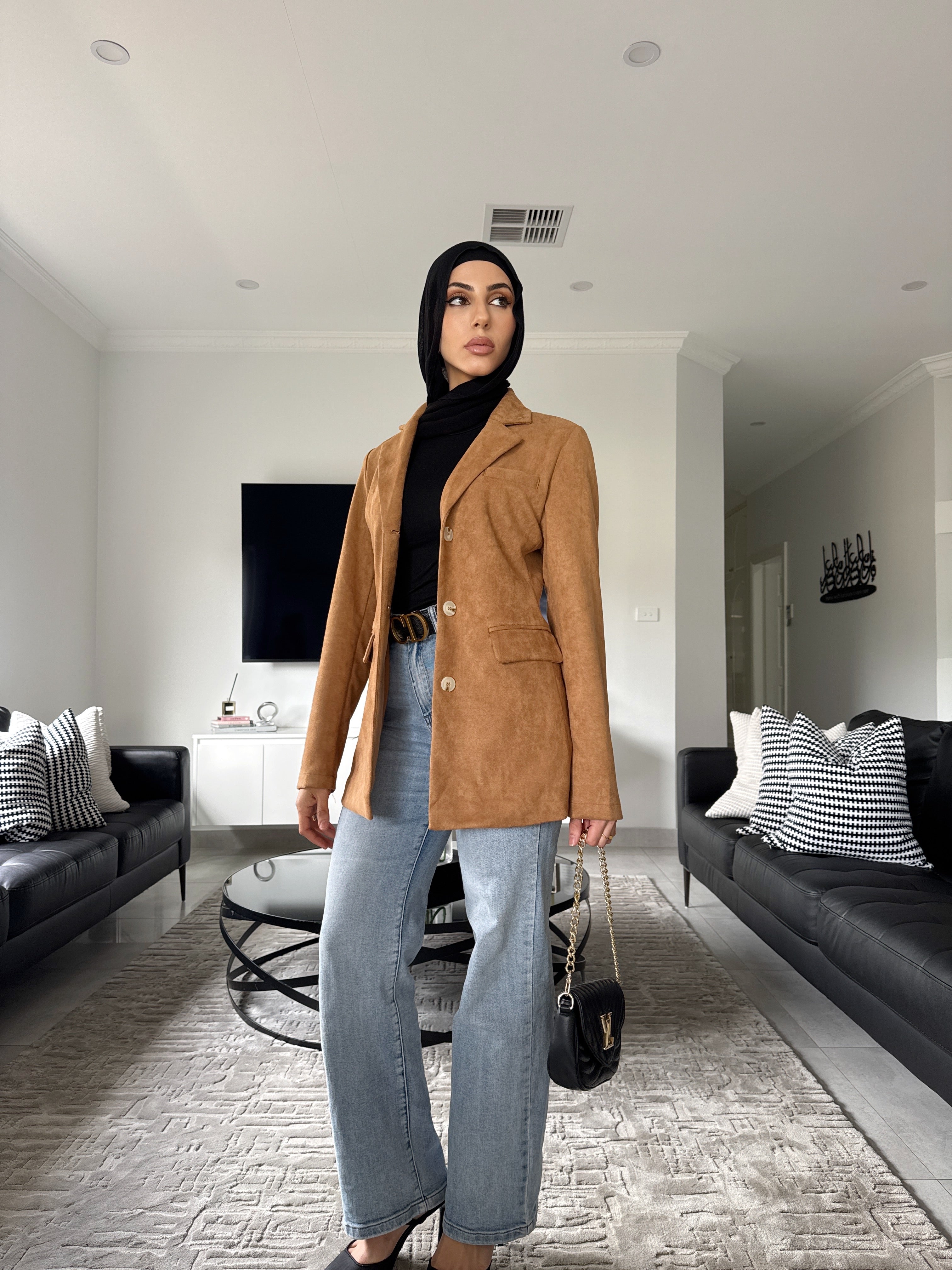 Sadie Suede blazer