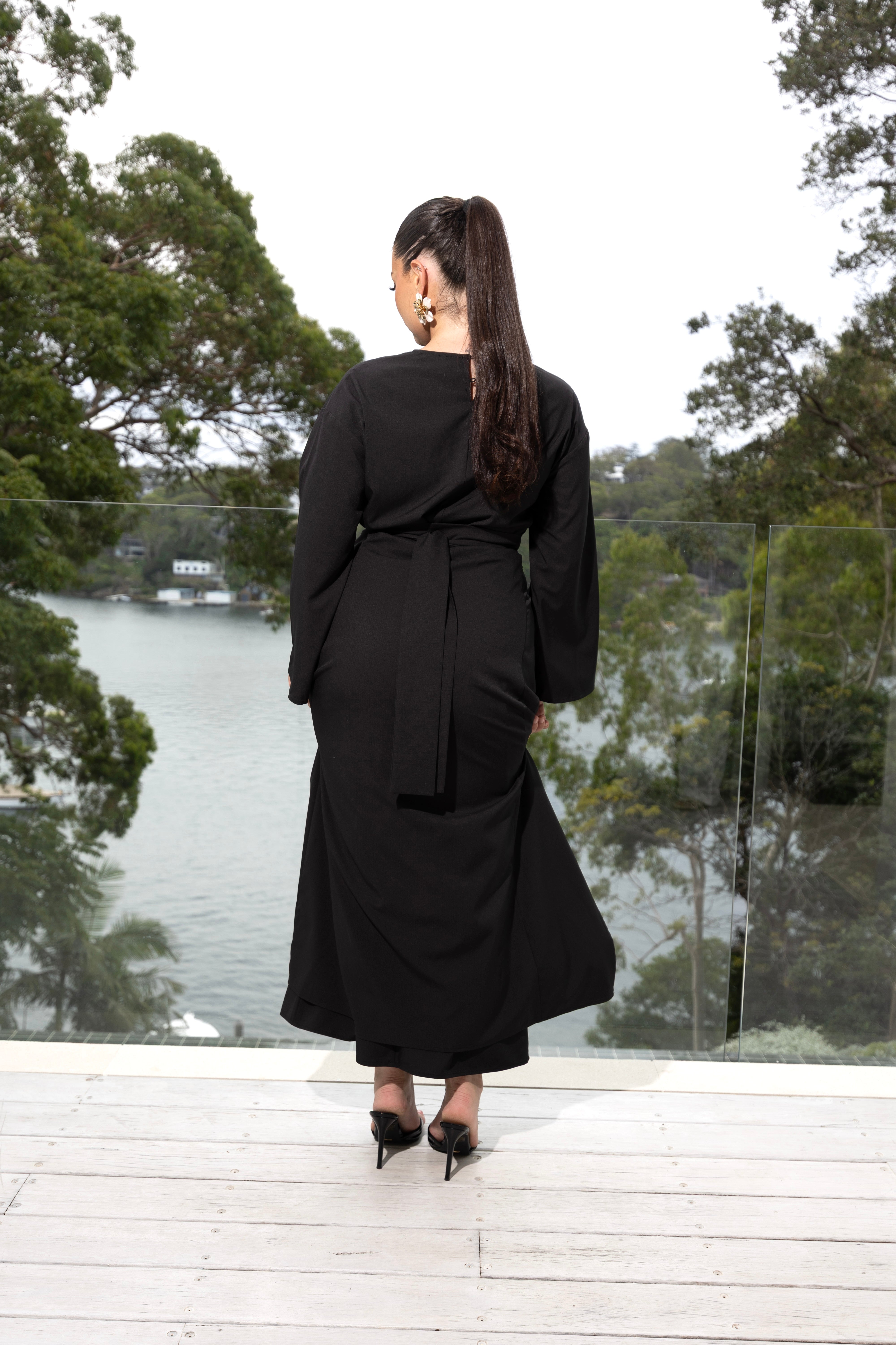 Elaf Abaya Wrap Dress