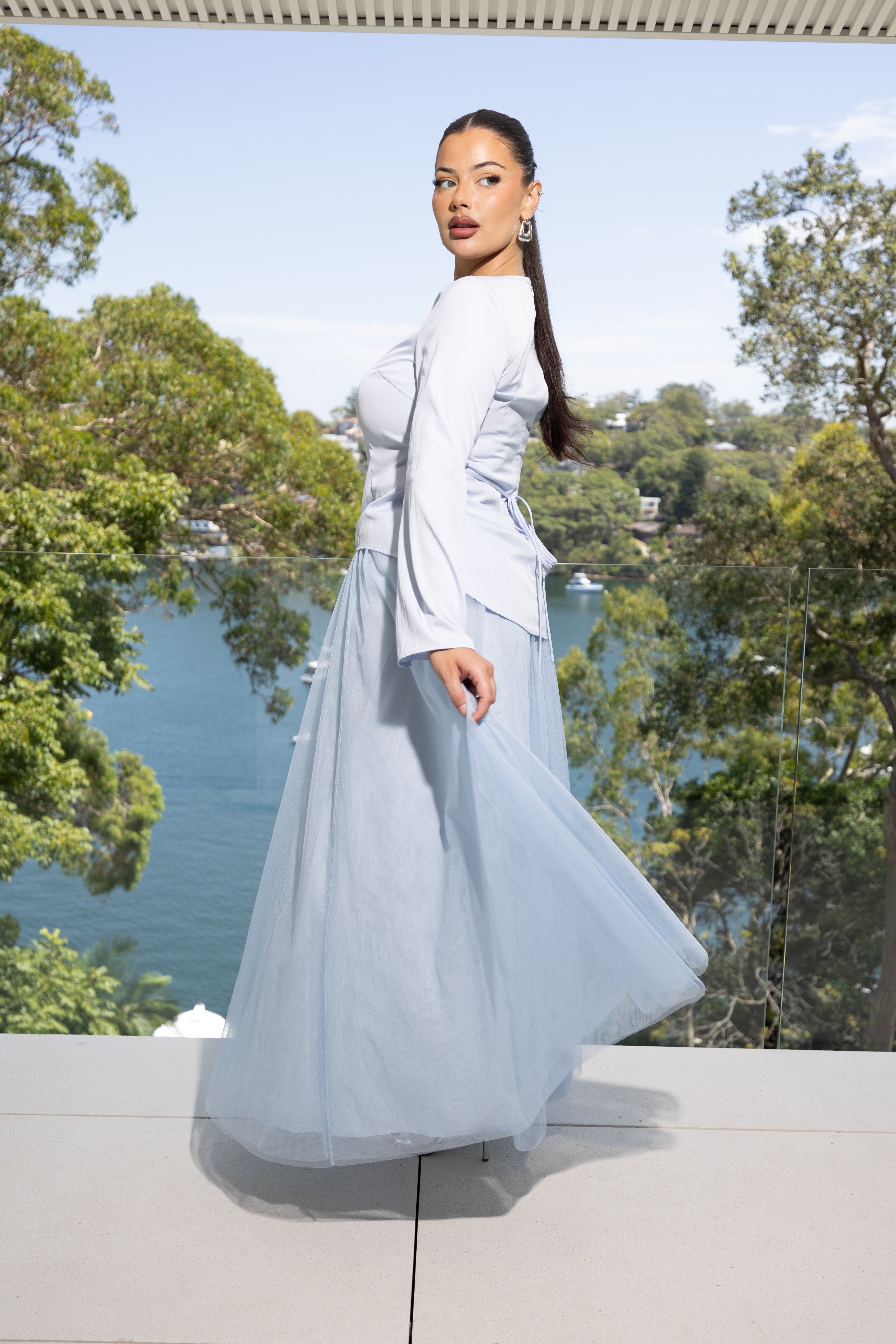 Cara Top & Tulle Skirt Set