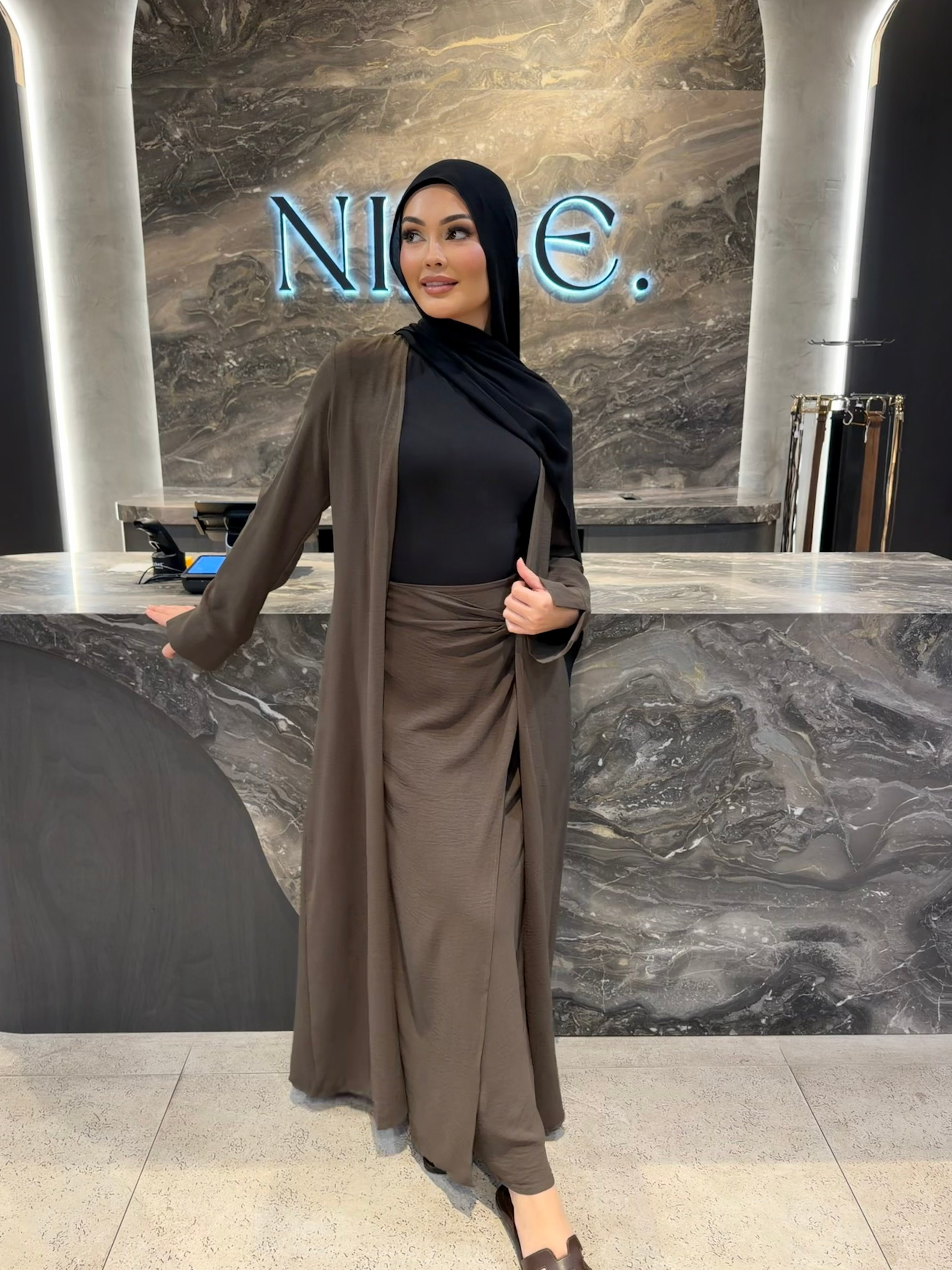 Sierah skirt and abaya set